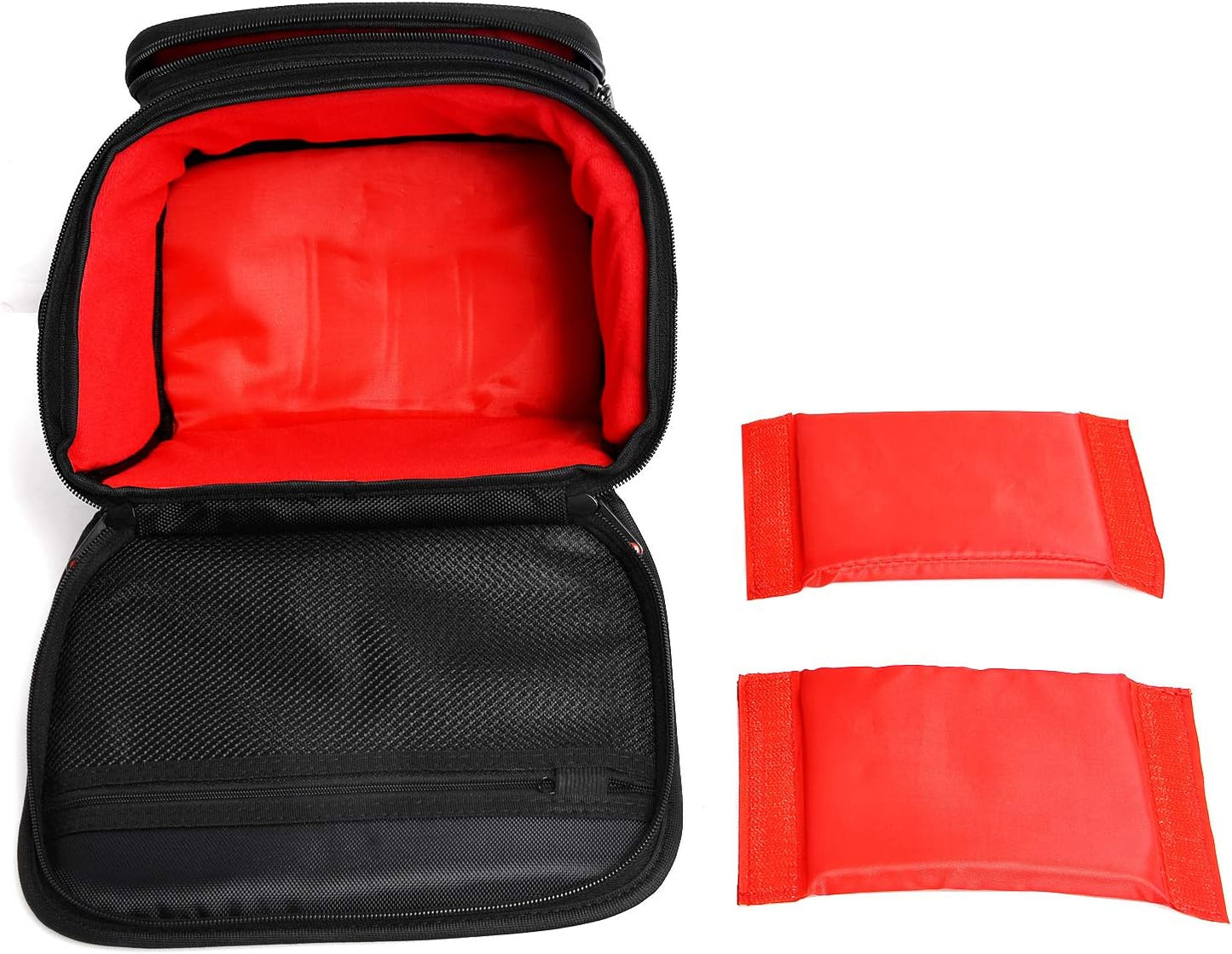 FOSOTO T5i T6 T7i 5D 6D, D3400 D5600 D7200 D750 D610, A99 Shockproof DSLR Camera Shoulder Bag Case Compatible for Canon