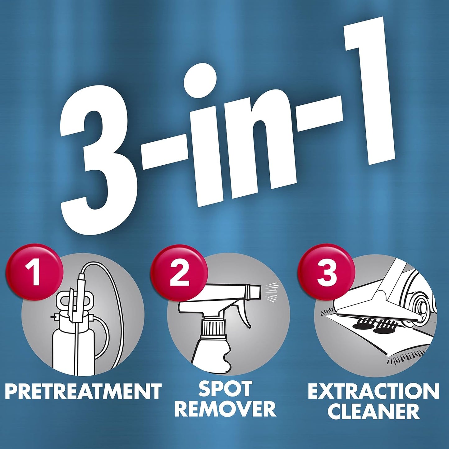 OdoBan 3-in-1 Carpet Cleaner - Powerful Stain Removal & Odor Elimination | 128 Fl Oz