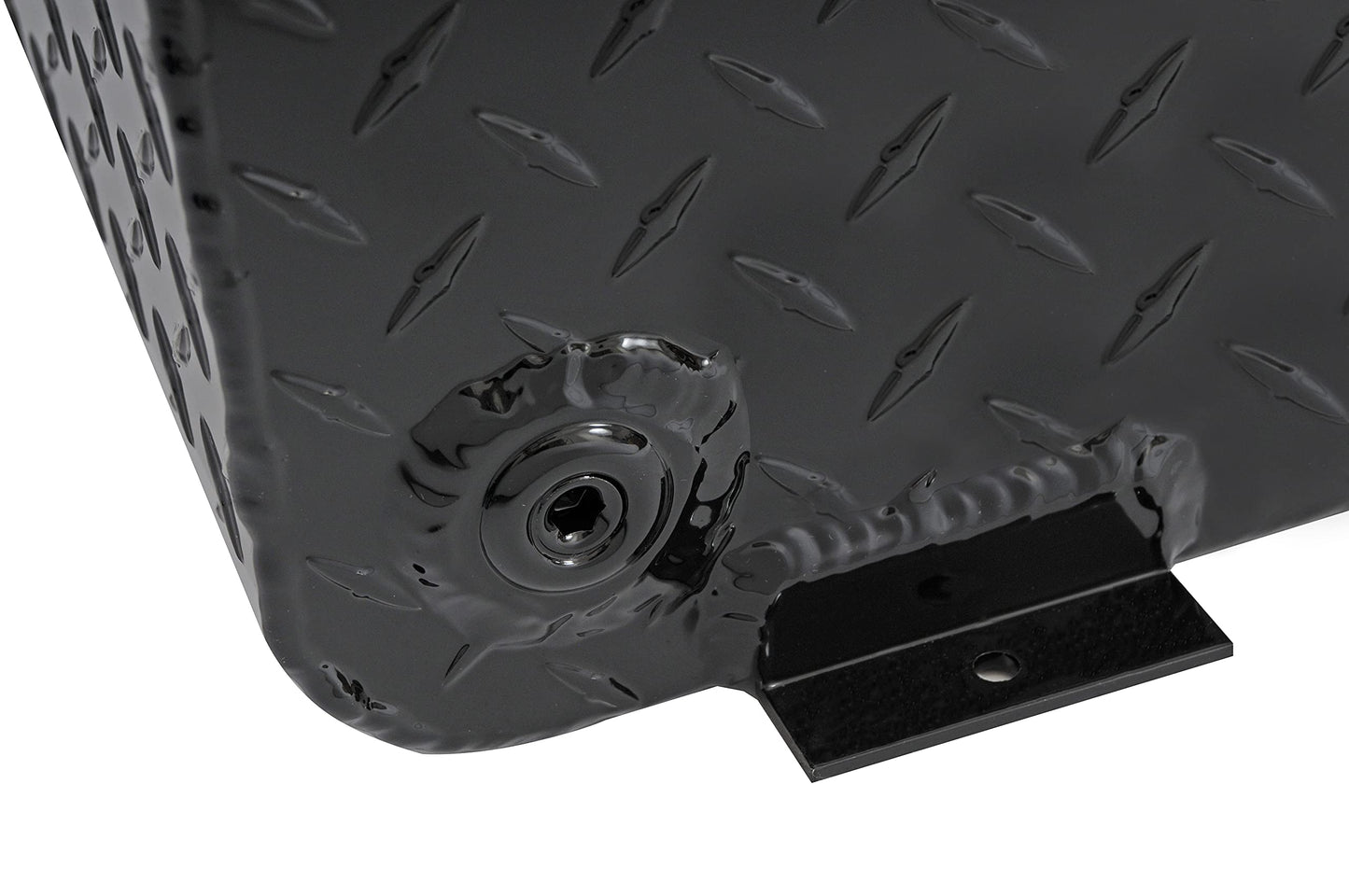 Dee Zee DZ92740XB (43 gallon) Auxiliary Diesel Fuel Transfer Tank - Black Aluminum