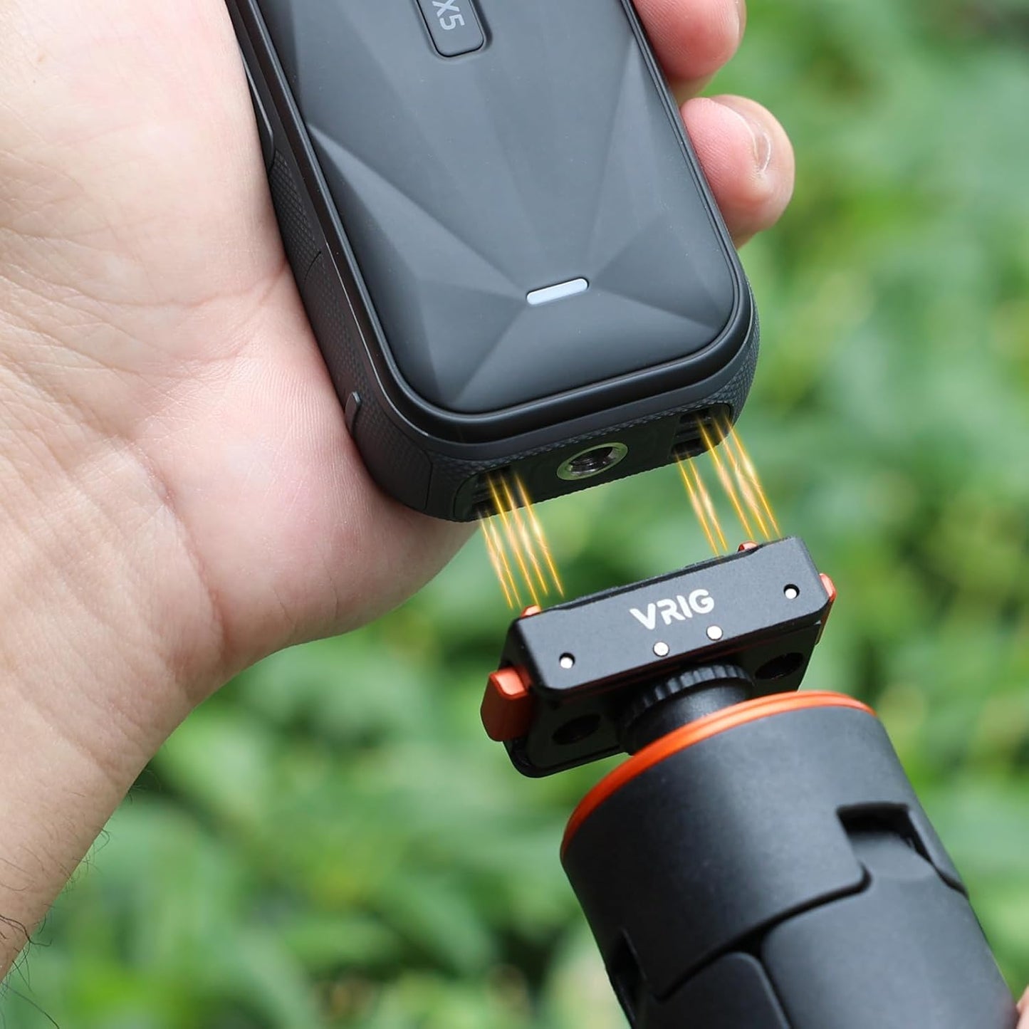 VRIG Express Insta360 X5/X4 PRO2, 1/4" Insta360 X4/X3/ONE 360 X2 VRIG Magnetic Quick Release Mount for Air/ACE/ACE