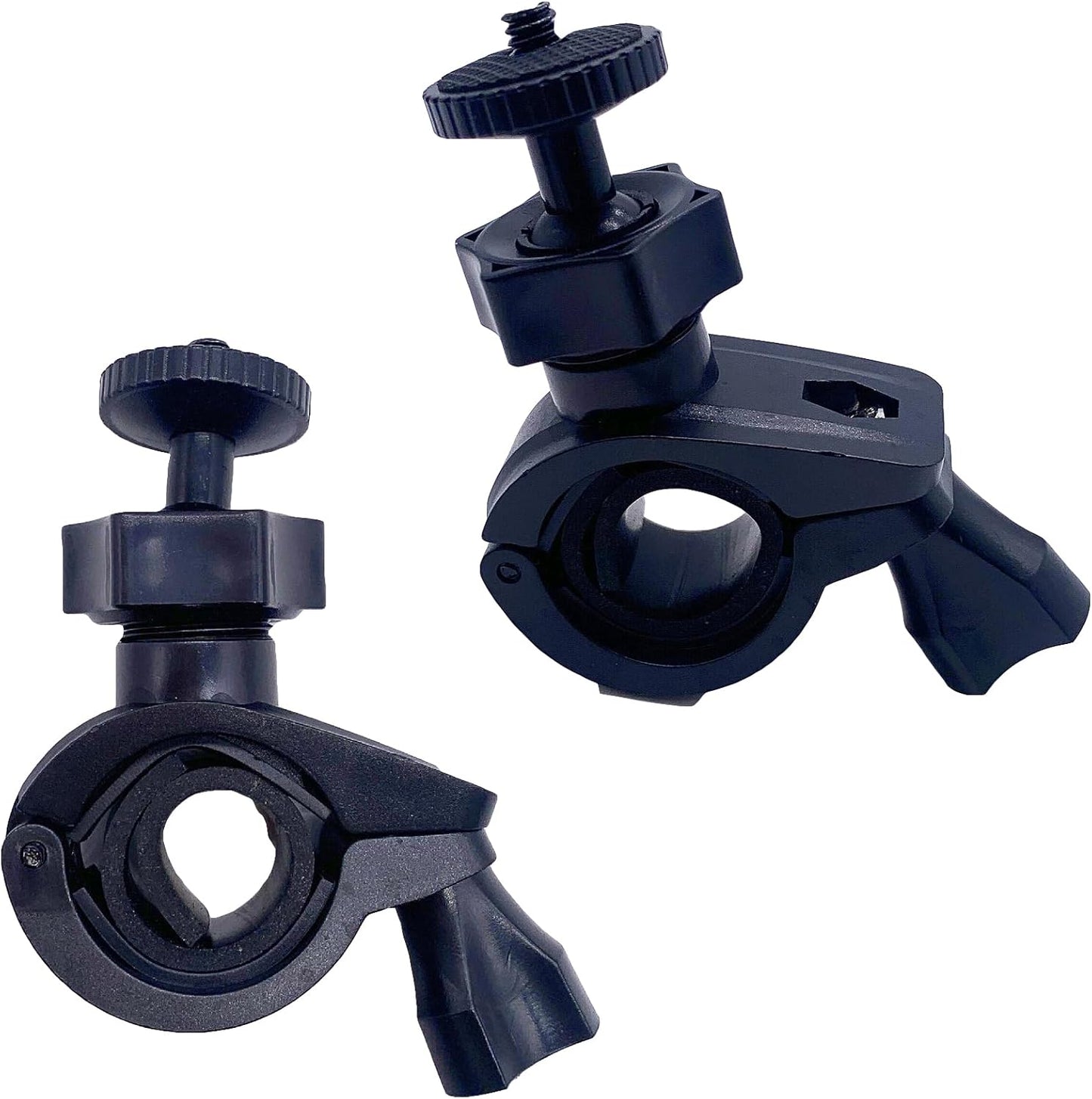 ThtRht 2 Pack 1/4" Insta360 Bike Camera Mount with Screw Handlebar Super Clamp Action Camera Mount for GoPro AKASO DJI