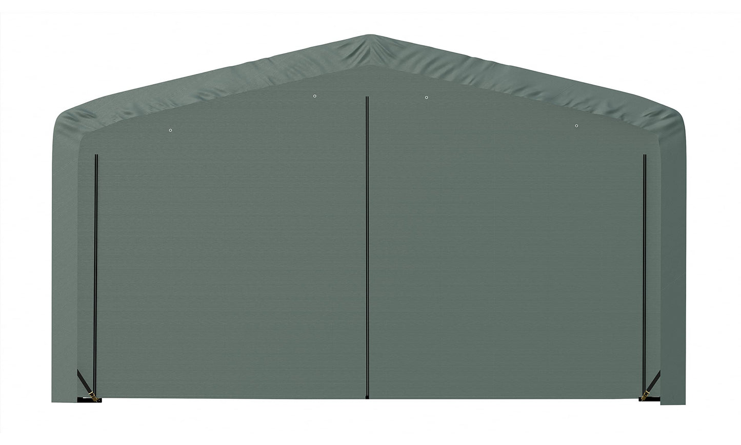 ShelterLogic ShelterTube Garage & Storage Shelter, 20' x 32' x 12' Heavy-Duty Steel Frame Wind and Snow-Load Rated Enclosure, Green