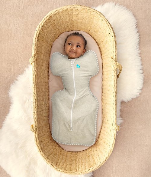 Love to Dream Swaddle UP - Baby Sleep Sack for Newborns | Self-Soothing, Snug Fit, 1.0 TOG, Deep Olive, 13-19 lbs