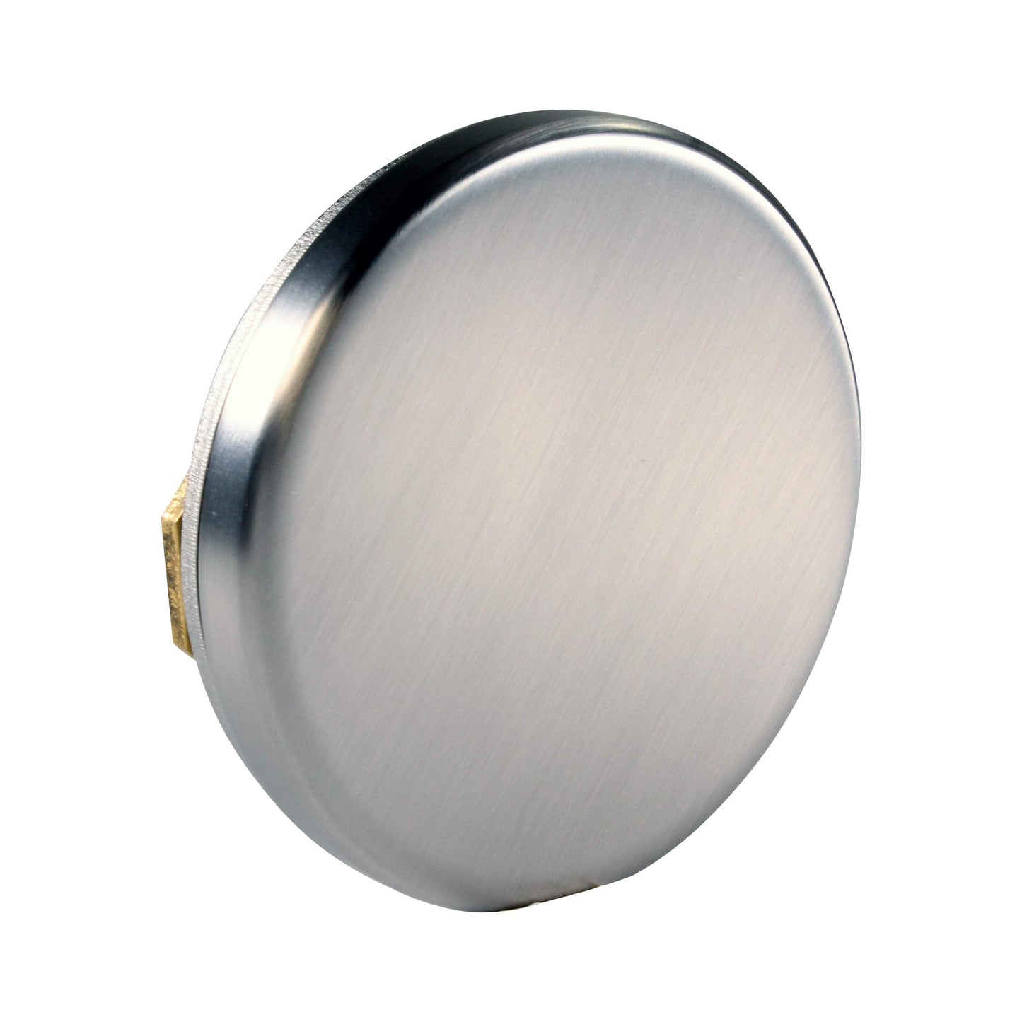 Westbrass 493144HRHBJ-07 Semi-Exposed Tip-Toe Bath Waste & Overflow Assembly with OverflowElbow Ball Joint, Illusionary Faceplate and Sch. 40 ABS Fittings, Satin Nickel