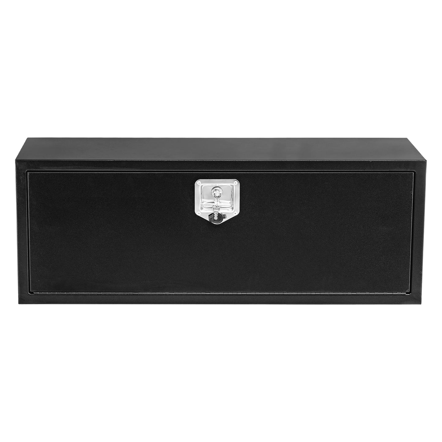 36'' Black Steel Truck Tool Box, 36"x 18"x 18", Heavy Duty Storage With Lock and Keys, Utility Tool Chest for Pickup Truck Bed, RV