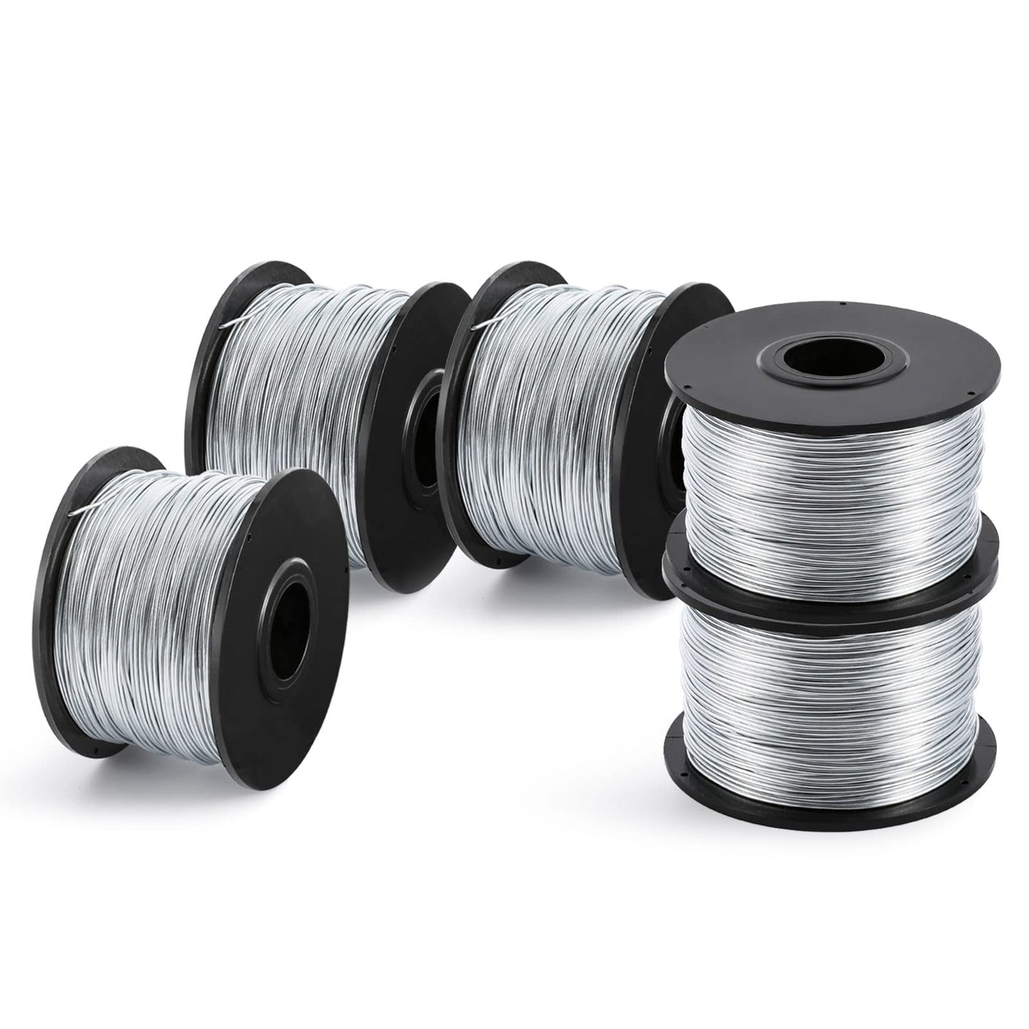 NEWTRY Automatic Rebar Tier a 5 Rolls of Rebar Tie Wire