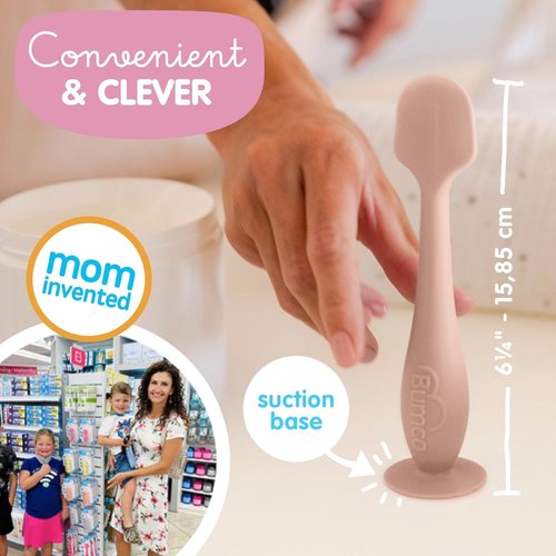 Bumco Diaper Cream Spatula - BPA-Free Soft Applicator for Easy Diaper Cream Application | Must-Have Baby Essential