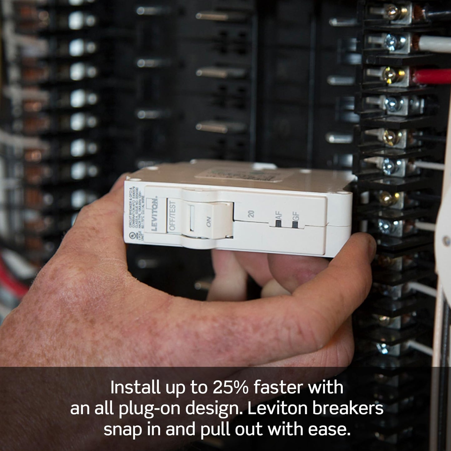 Leviton 20 Space, 20 Circuit Indoor Load Center with Main Lugs, LP222-LPD