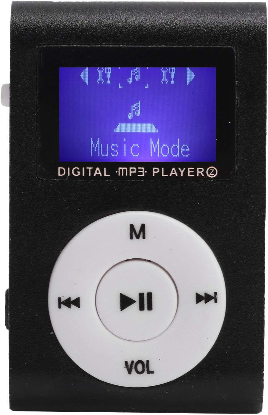 Zerone MP3 5+ 32GB Mini Player with Back Clip, Portable Digital Music Player with LCD Screen, Hours Long Battery Life