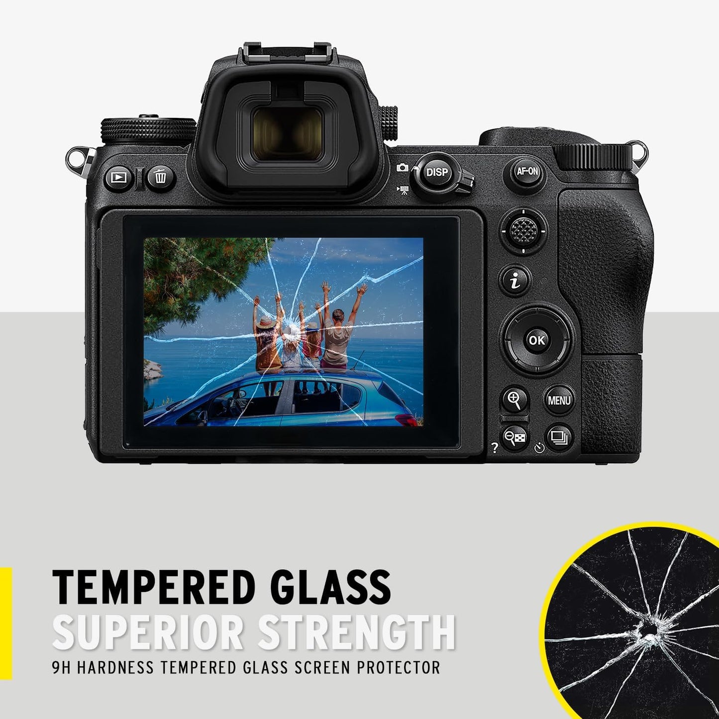 0.3mm Z5, Z6, Z7 S1 Koah LCD Ultra Armor Screen Protector with Tempered Glass Protection Anti-Fingerprint, Anti-Bubble