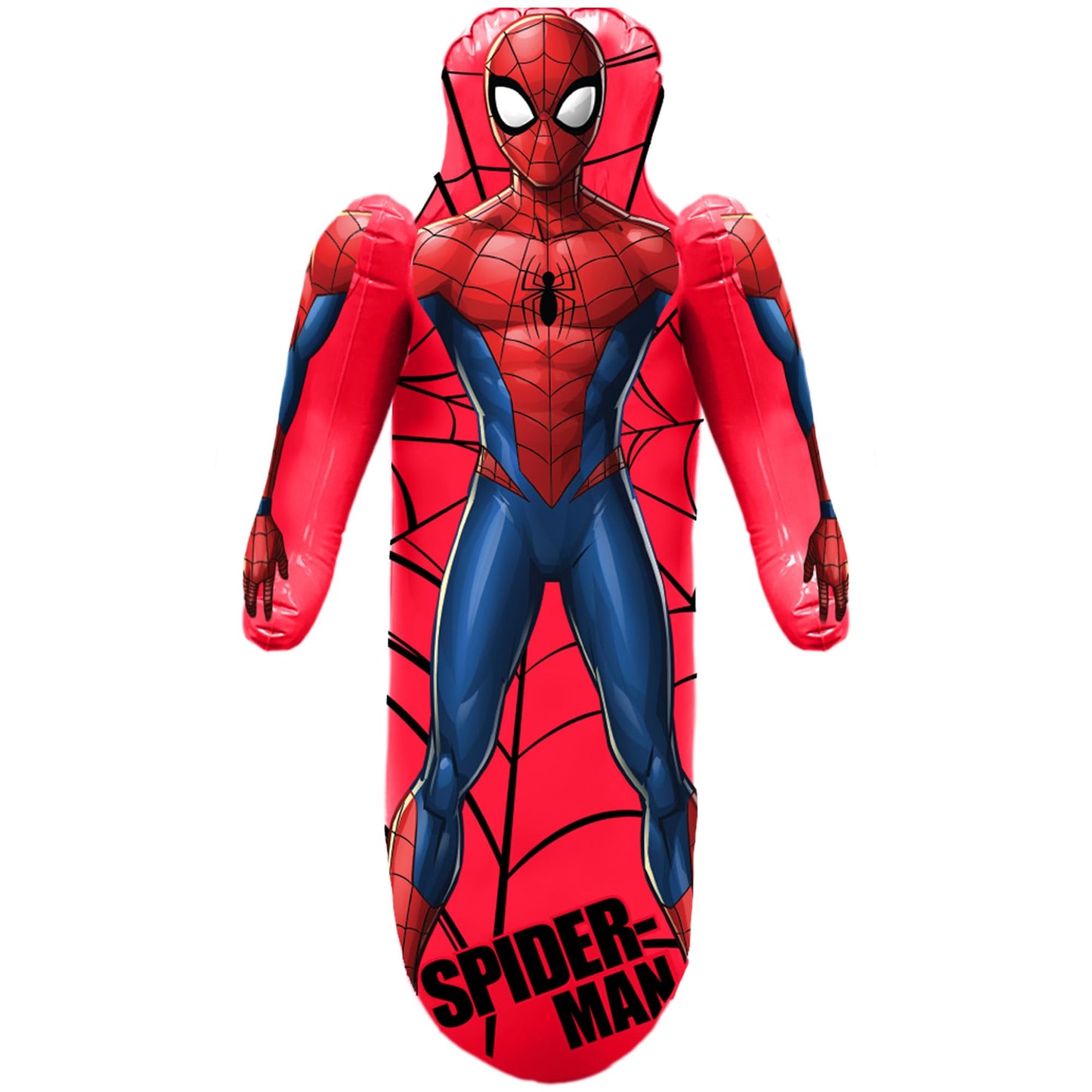 Marvel Spider-Man Shaped Bop Bag - Inflatable Punching Bag, Inflates to 42 Inches