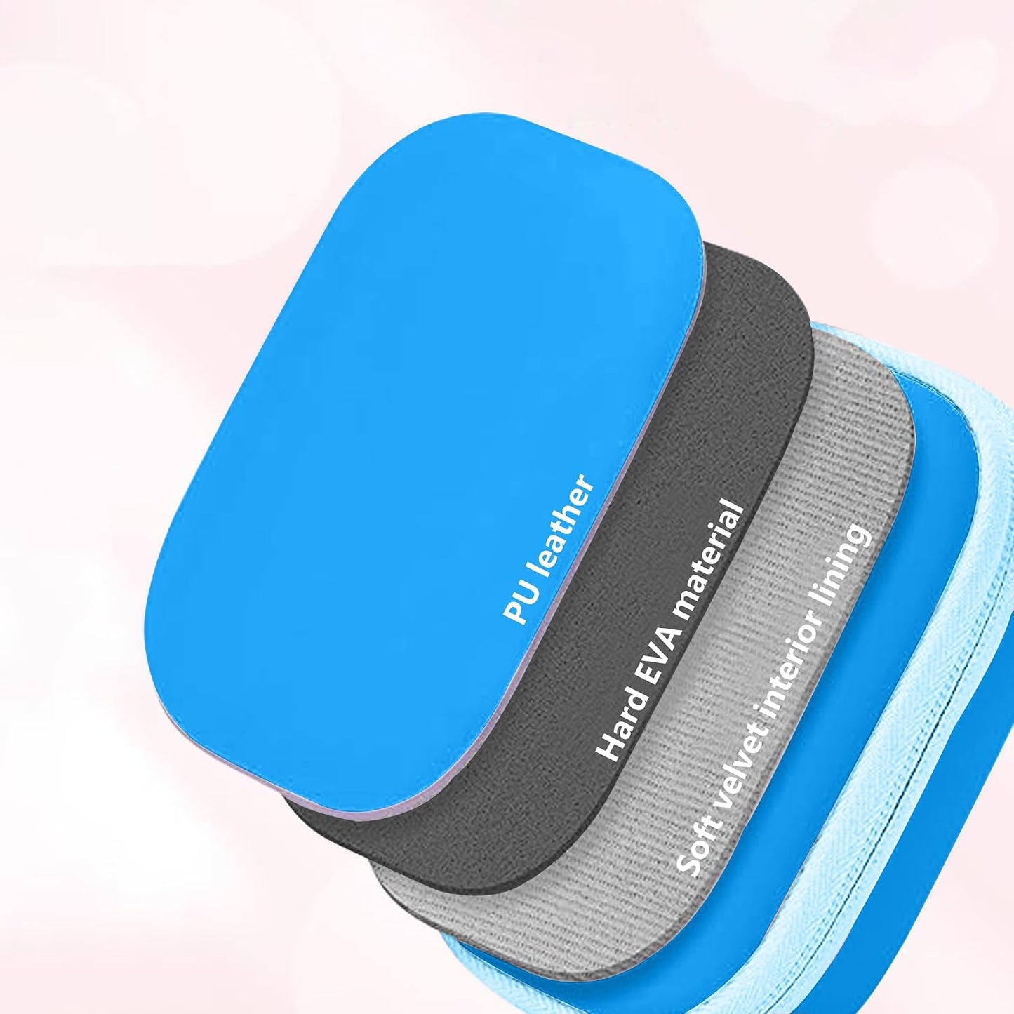 Leayjeen Kids Camera Case Compatible with OUTUVAS/Goopow/Mgaolo/HOOMOON/Kids Camera Toys and Kids Digital Video