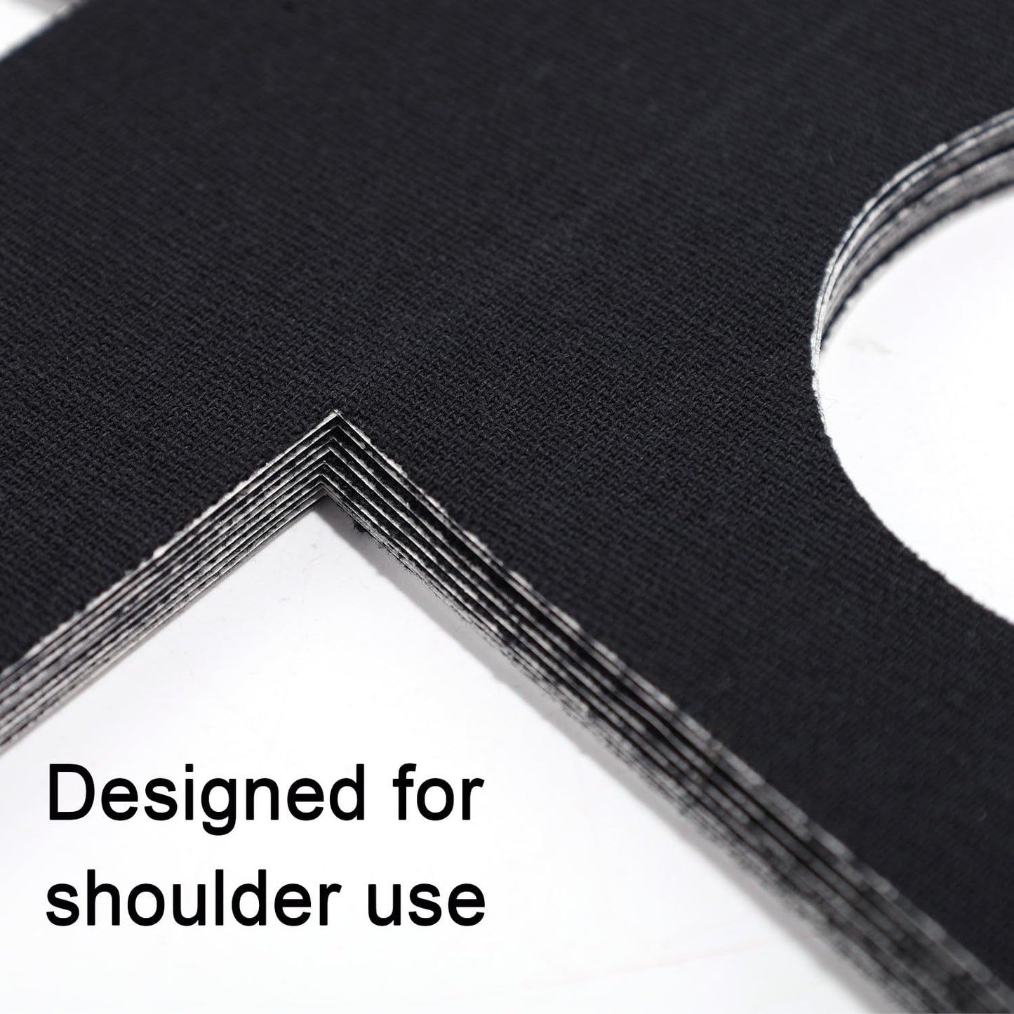 10pcs Precut Kinesiology Tape for Shoulder, Waterproof Breathable Elastic Kinesiology Athletic Tape Elastic & Latex-Free Sports Patch Strips for Shoulder Muscle Support & Stability