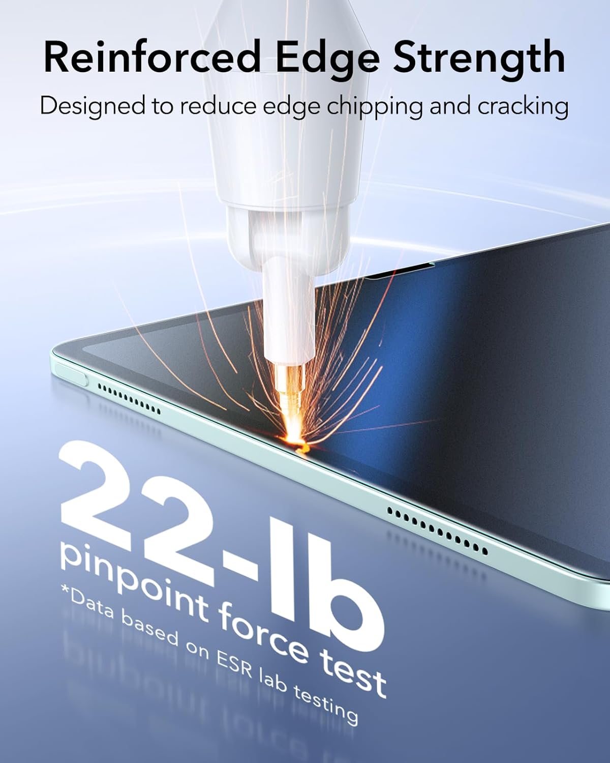 2 Pack 13 Inch M4/M3/M2 (8th/7th/6th 9H ESR Paper-Feel Screen Protectors for iPad Air Generation), Matte Writing