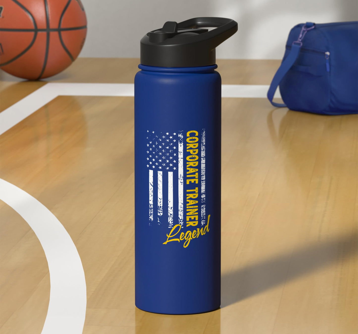 American Corporate Trainer Legend Corporate Trainer Stainless Steel Insulated Water Bottle