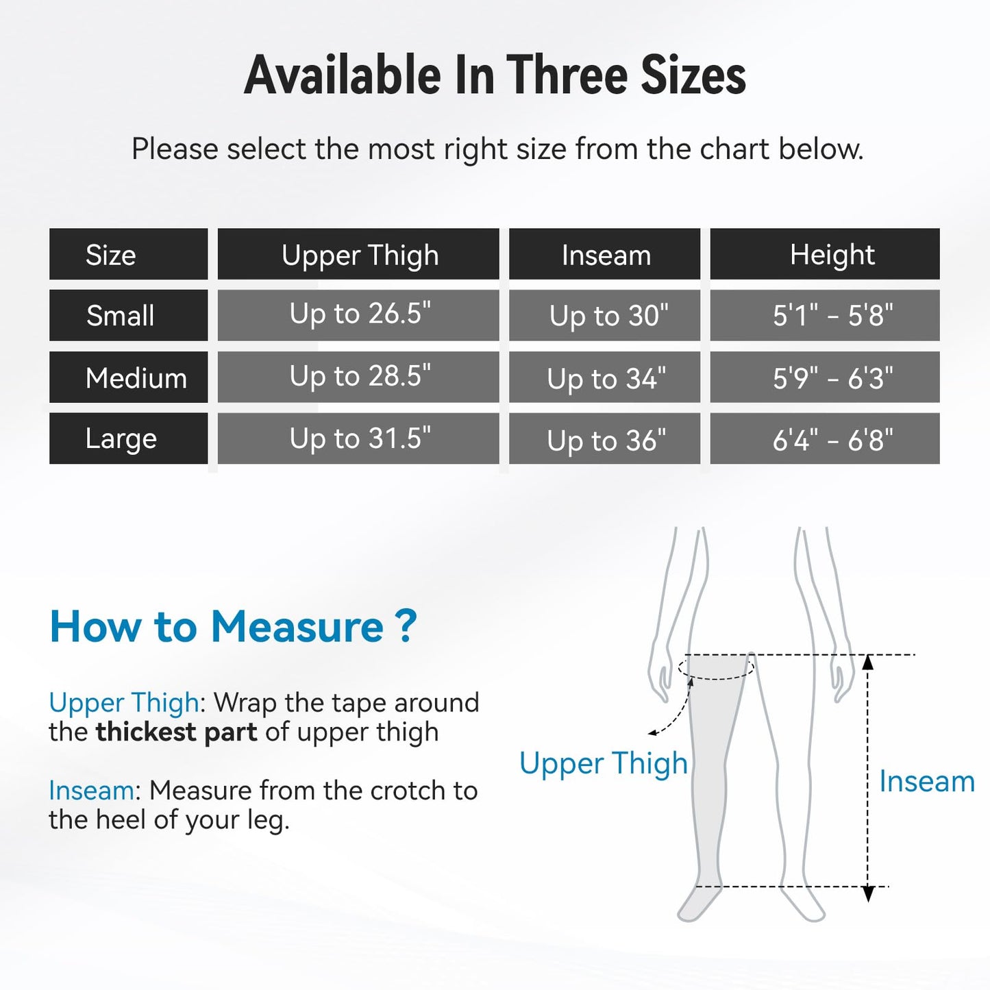 FIT KING Air Compression Recovery System, Cordless Full Leg Massager with Dynamic Pressure, Fast Recovery for Athletes (Medium)