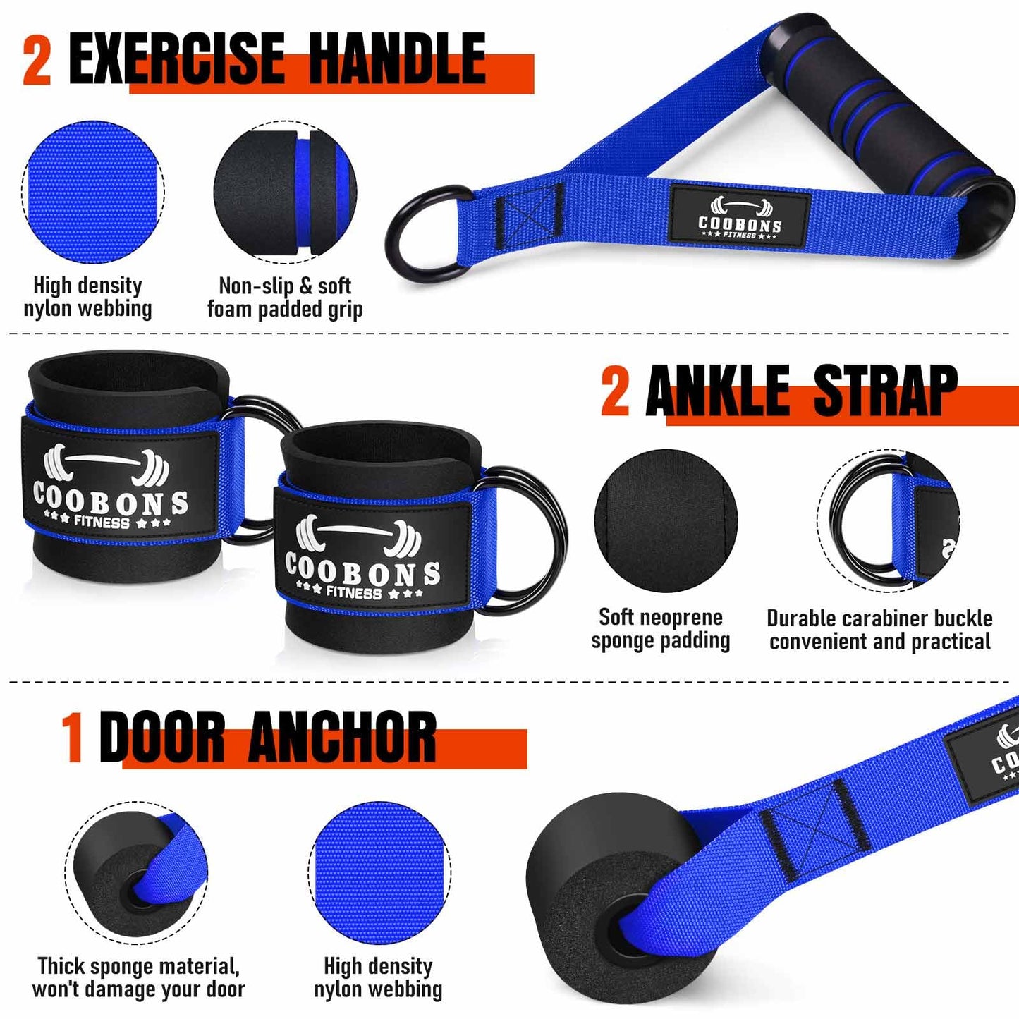 Heavy Resistance Bands for Working Out, 420LBS Exercise Bands with Handles, Workout Bands for Men, Weight Fitness Bands Set for Muscle Training, Strength, Slim, Yoga, Home Gym Equipment