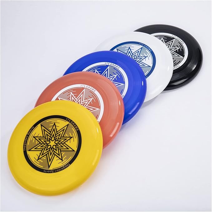 Eastgoing Outdoor Flying Disc 175 Gram, 10.75 Inch Sport Disc ，Loads of Colors Available, Suitable for Competitions, Team Flying Disc for Beach, Park, Pet, Camping and More,