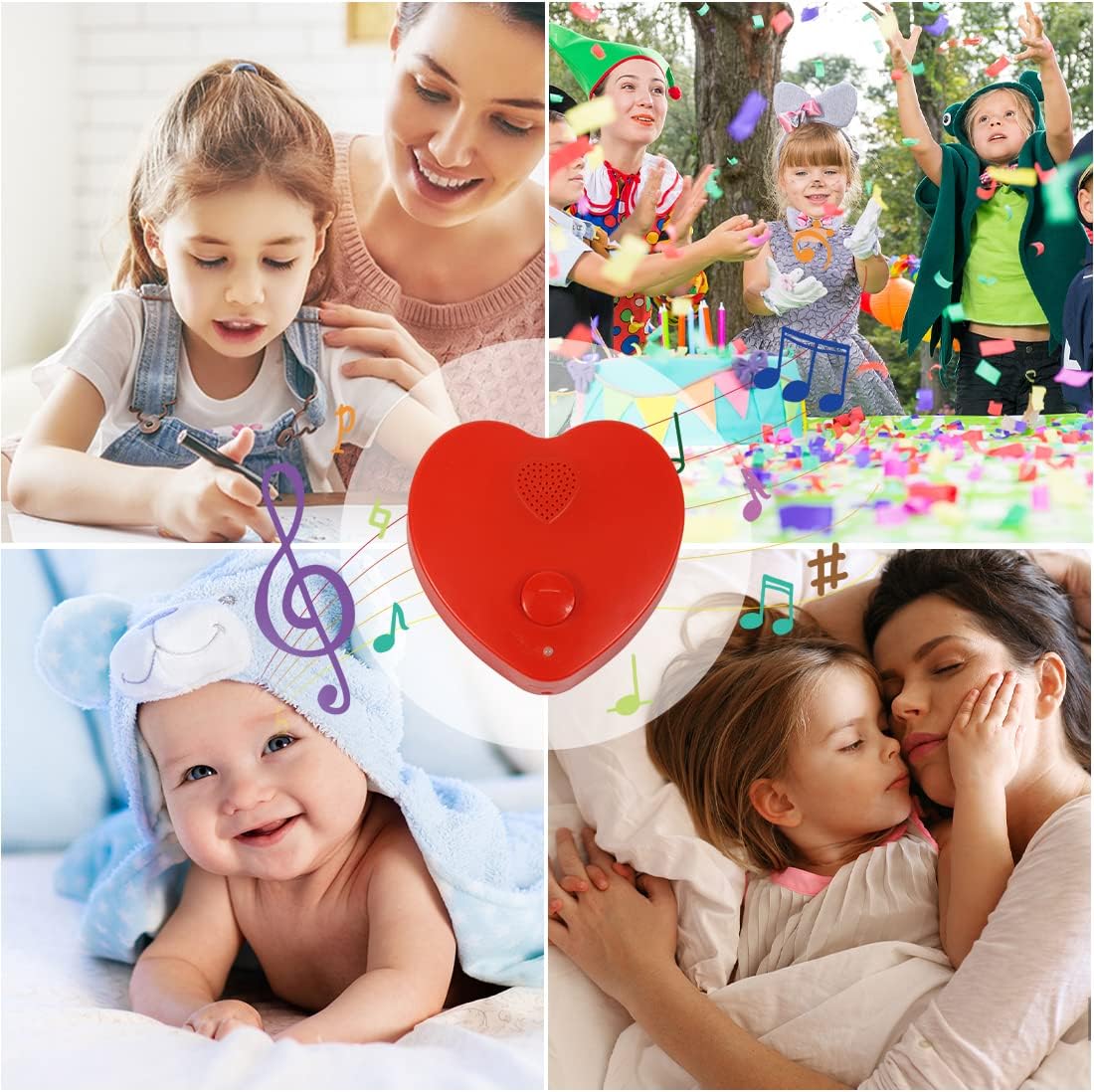 JRGKJCP 5min Voice Recorder for Stuffed Animal, Personal Voice Message Recordable Sound Recorder Chips Module