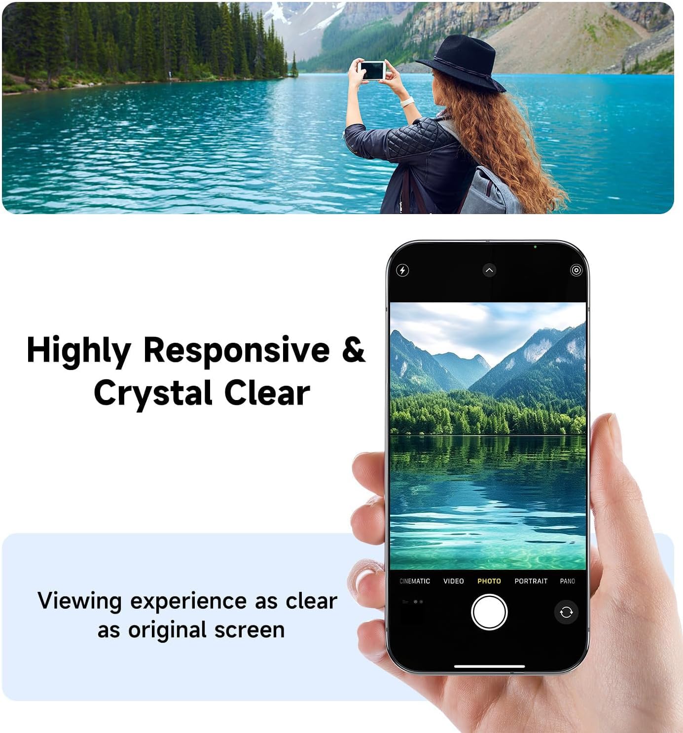 2 Pack 10 MAGIC JOHN for Google Pixel Google Pixel Pro XL Tempered Glass Screen Protector, Auto Dust-Elimination