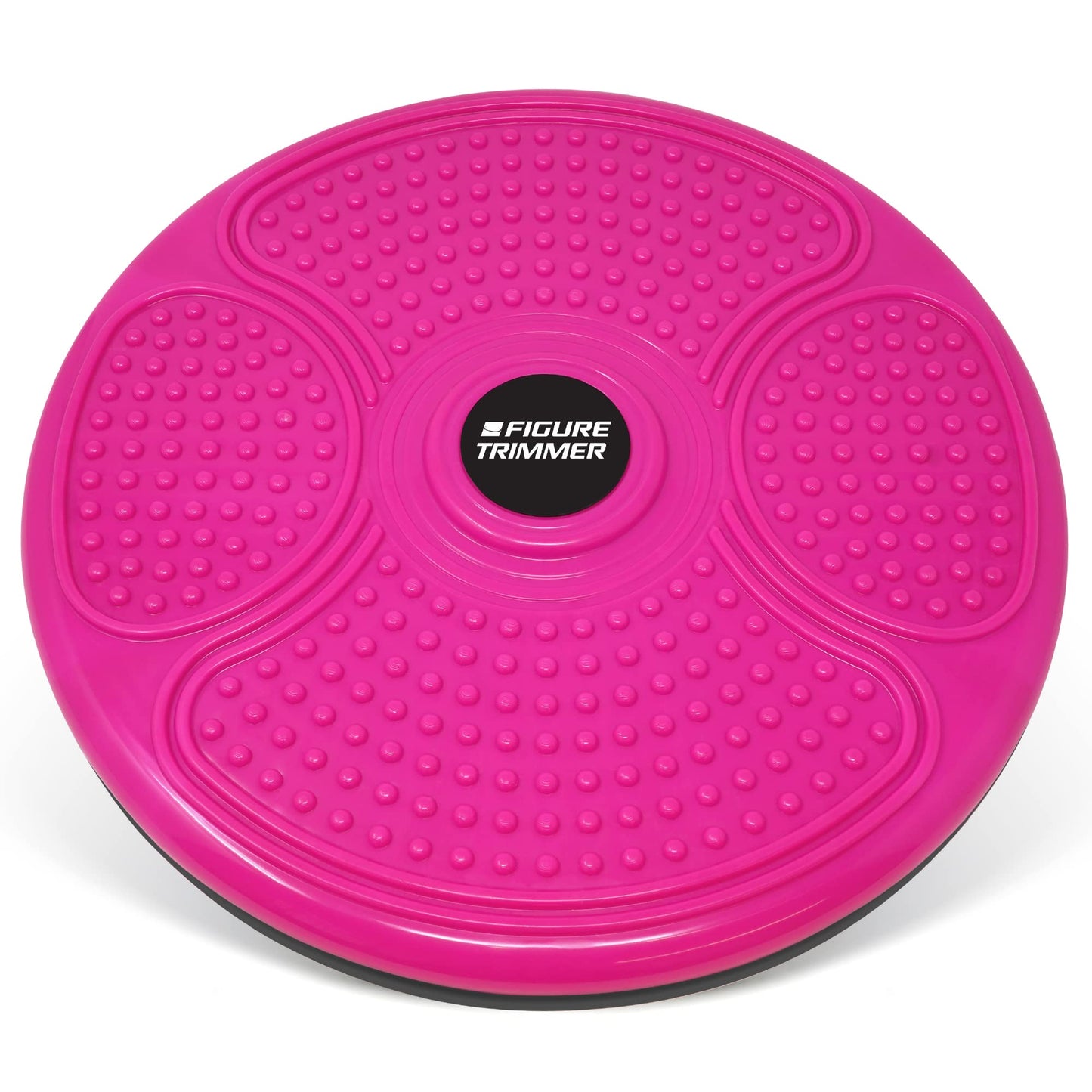 Figure Trimmer XL Core Ab Twister Board for Exercise 14 inch Large Waist Twisting Twist Disc for Slimming and Strengthening Abdominal & Stomach Exercise Equipment, Pink