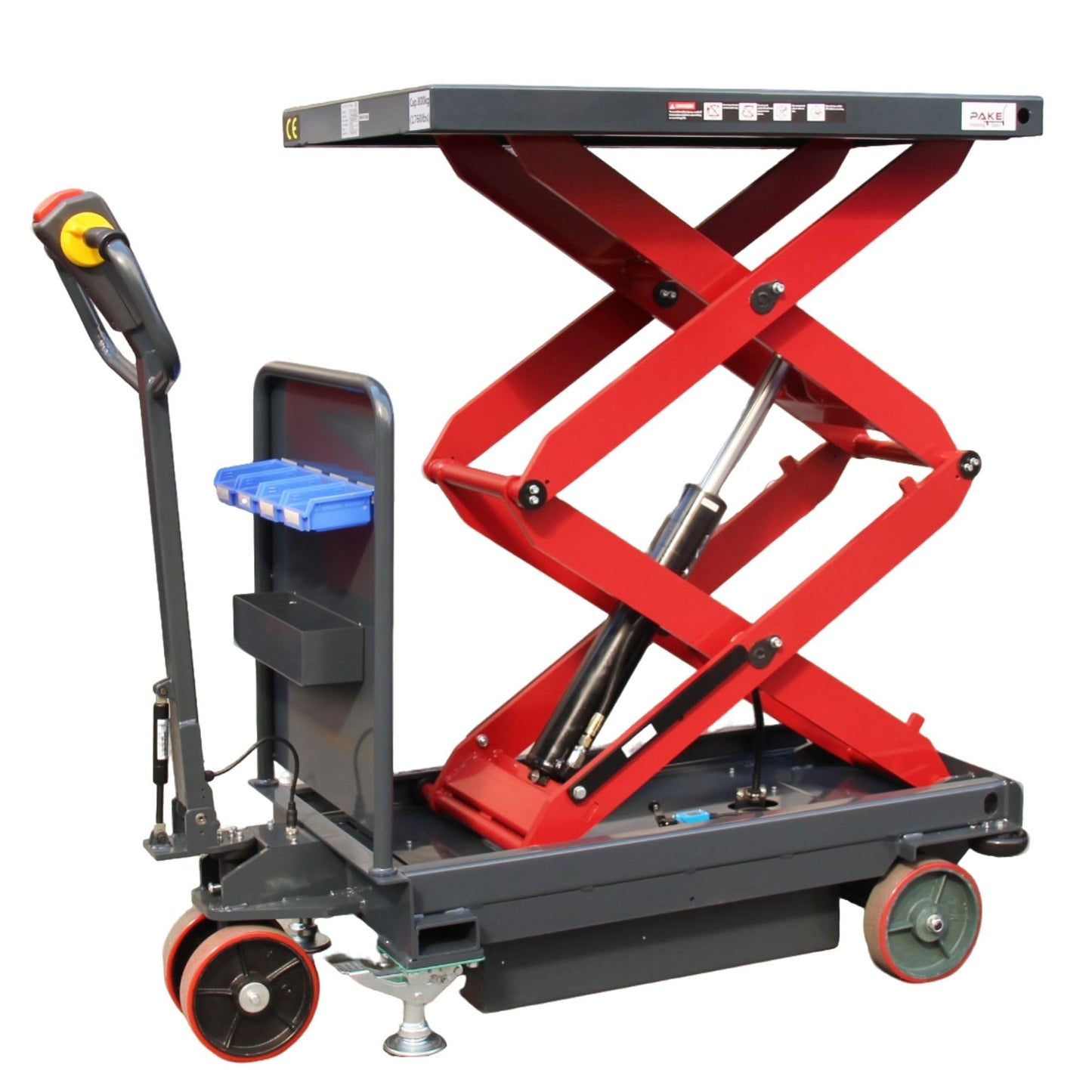 PAKE Self Propelled Mobile Scissor Lift Table, 40" L x 24" W, 1764 Lb. Cap.