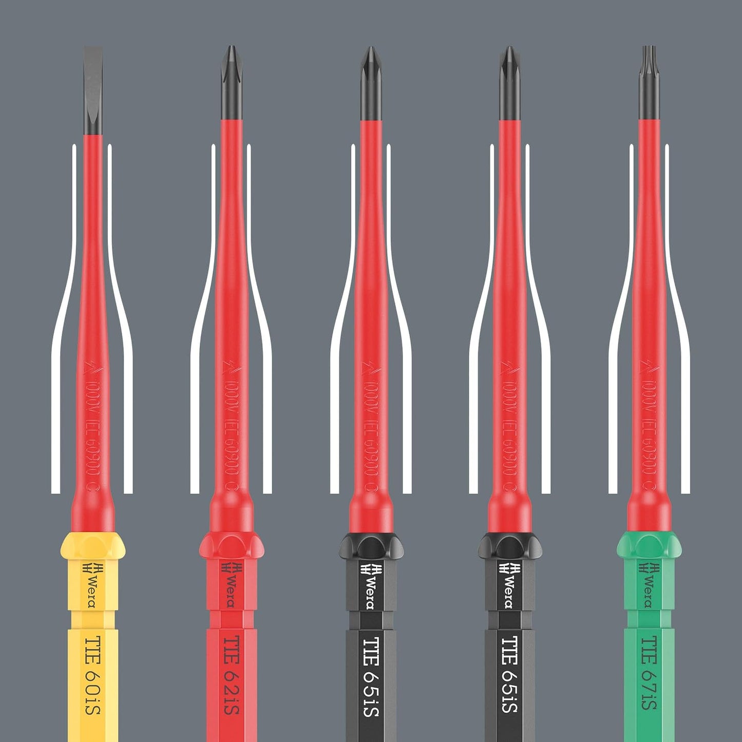 WERA - Kraftform Kompakt VDE 17-Piece Universal Tool Set with Tool Finder for Electricians