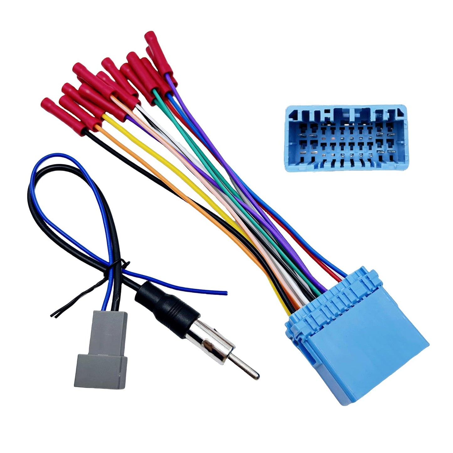 20Pin 1998-2010 1999-2008 Car Radio Wiring Harness for Honda Acura with Radio Antenna Adapter Aftermarket Car Stereo