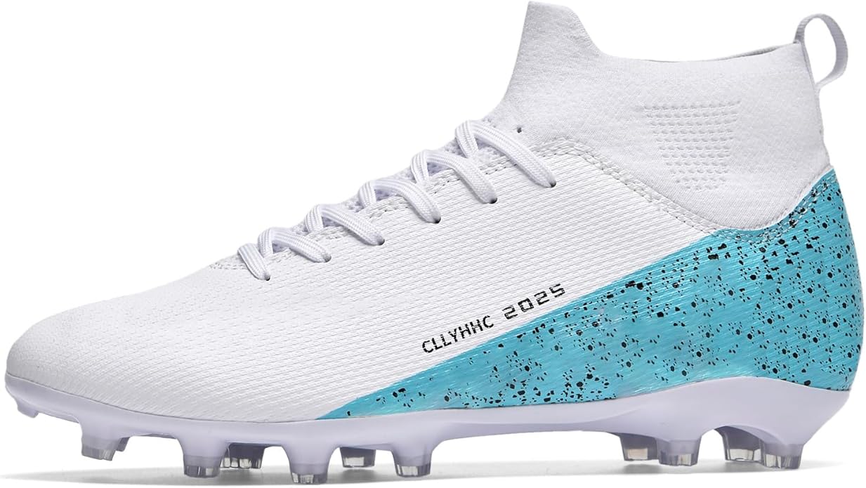 Mens Soccer Shoes Womens Indoor Outdoor Football Cleats Unisex Baseball Turf Shoe Youth Rugby Adult AG FG TF Football Boots Wide Training Sneaker