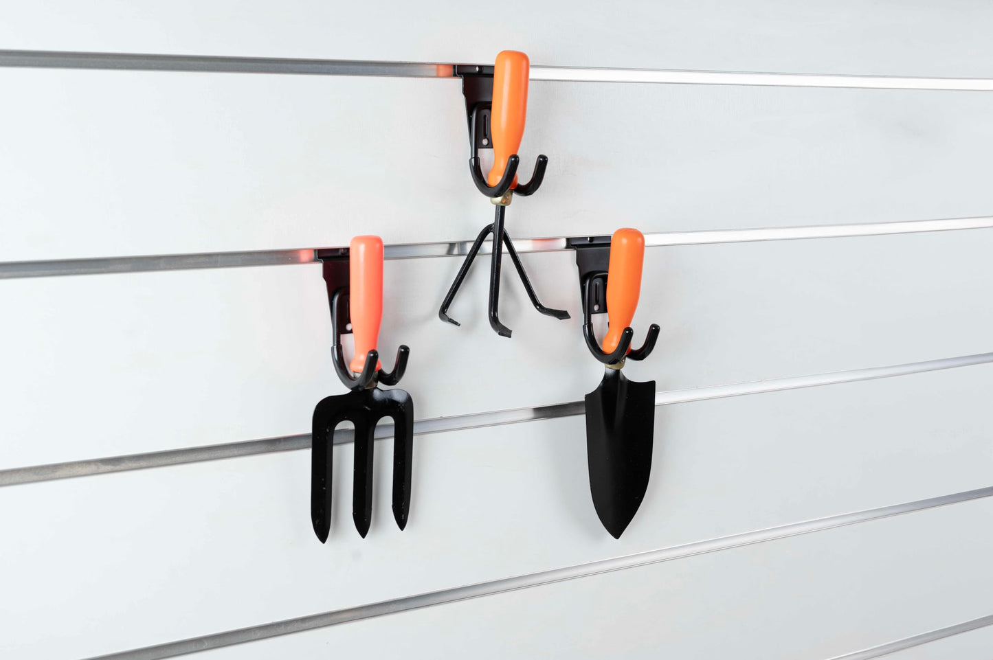FELLER Slatwall Hooks and Slatwall Accessories - 20 Pack Premium Heavy Duty Single and Double Slatwall Hooks & Hangers for Efficient Storage, Used as Proslat Accessories
