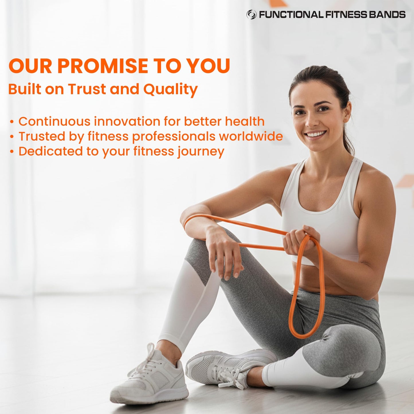 Functional Fitness Pull Up Assist Resistance Bands | Heavy Duty Loop Exercise Bands for Powerlifting, Mobility, and Stretching | Travel Friendly Resistance Bands for Workout | Combo Pack of 2