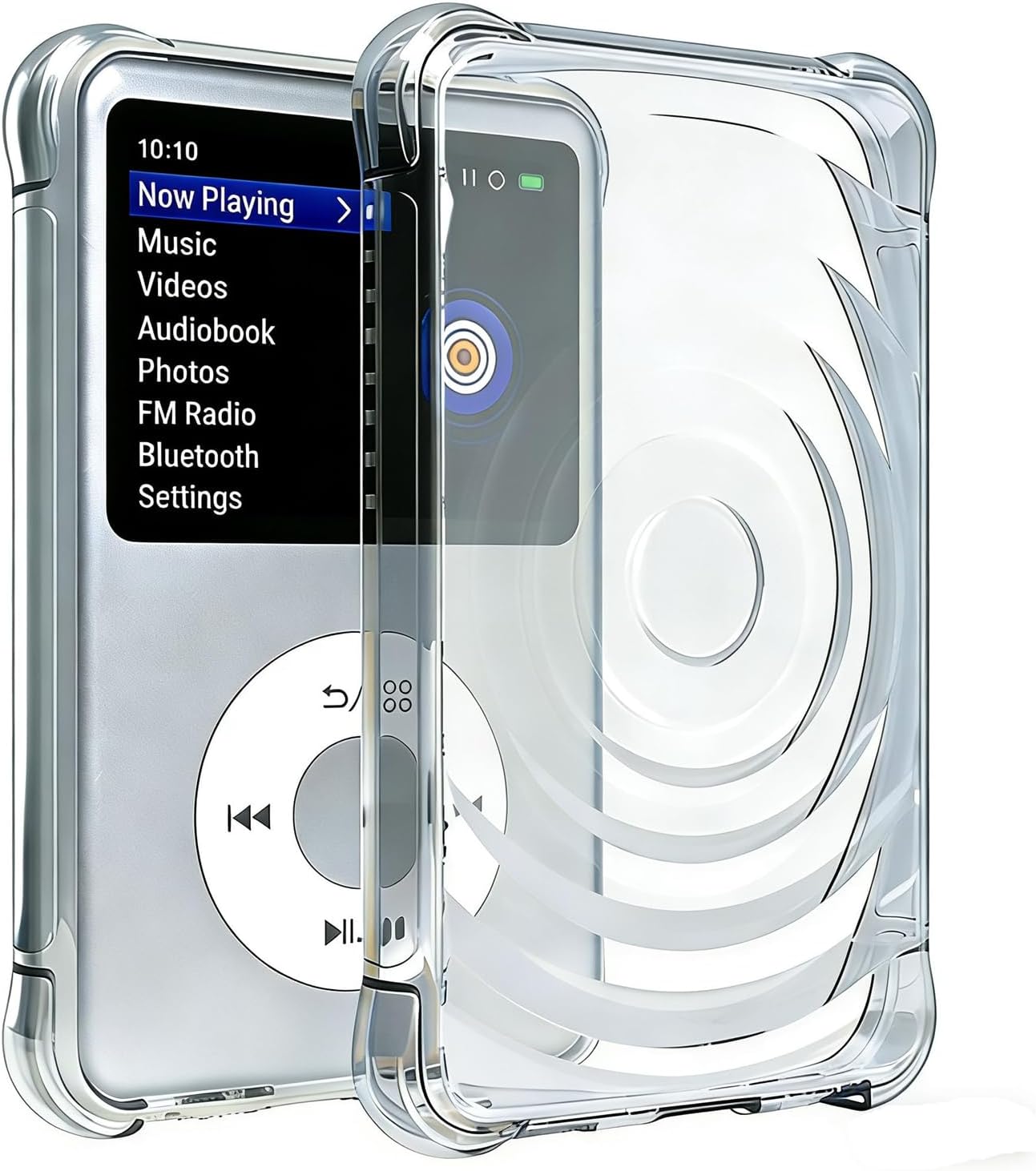 Fotosuncy Y1 Mp3 for innioasis Player Case, Anti-Slip and Scratch Resistant, Lightweight Flexible Shockproof Protective