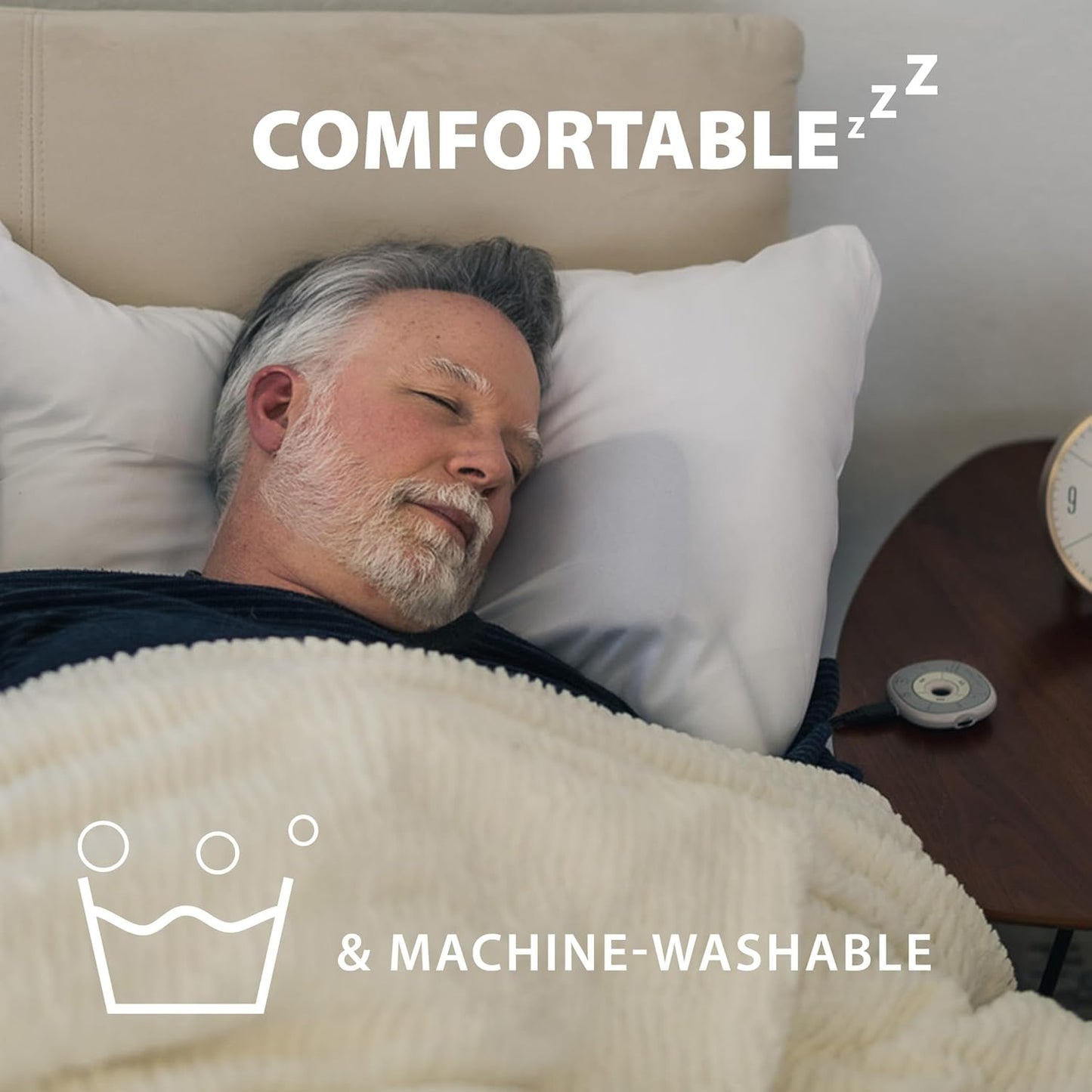 Avantree Slumber - Pillow Speaker for Sleeping, Private Audio with Built-in White Noise, Bluetooth & AUX Support