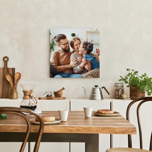 Custom Canvas Prints - Personalized Wall Art for Home Decor | 6x8 Inch Photo Canvas for Gifts