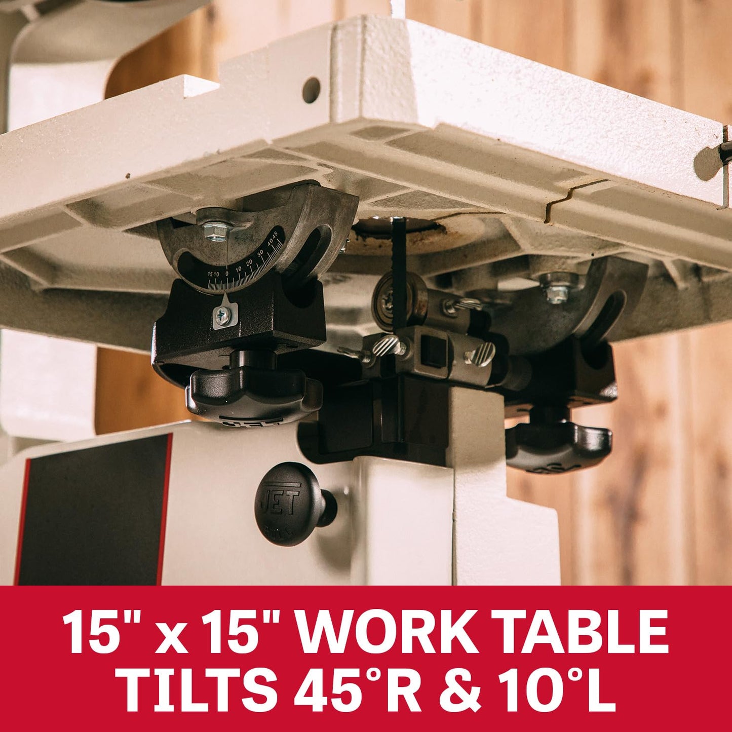 JET 14-Inch Woodworking Band Saw, 1 HP, 115/230V 1Ph (JWBS-14CS)