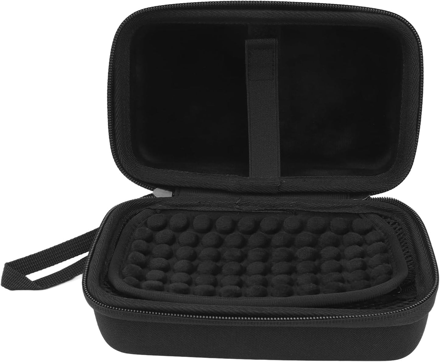 Vikye 5 inch Camera Monitor Carrying Case, Dual Layer Storage with Hard EVA Shell, Portable Design for Mirrorless