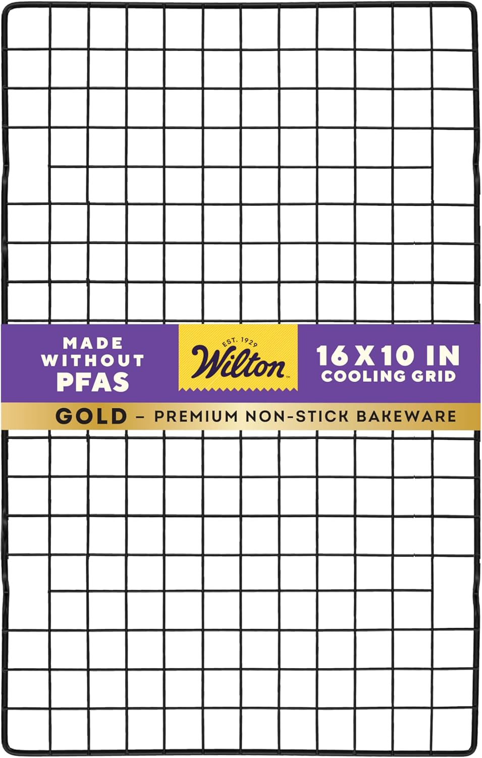 Wilton Gold Non-Stick Bakeware - Premium Warp-Resistant Design | 16 x 10 in, PFAs-Free