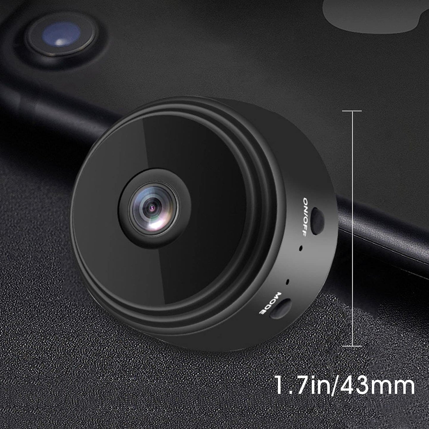 X W EI UNION Secret Camera Spy Camera WiFi Home Security Camera Mini Hidden Camera Video Recorder Night Vision Live