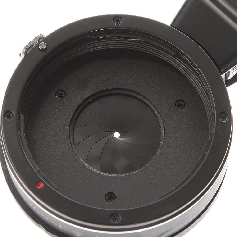 FocusFoto 1 N1 J1, J2, J3, J4, J5, S1, S2, V1, V2, V3, AW1 Pro Built-in Aperture Control Lens Mount Adapter Ring