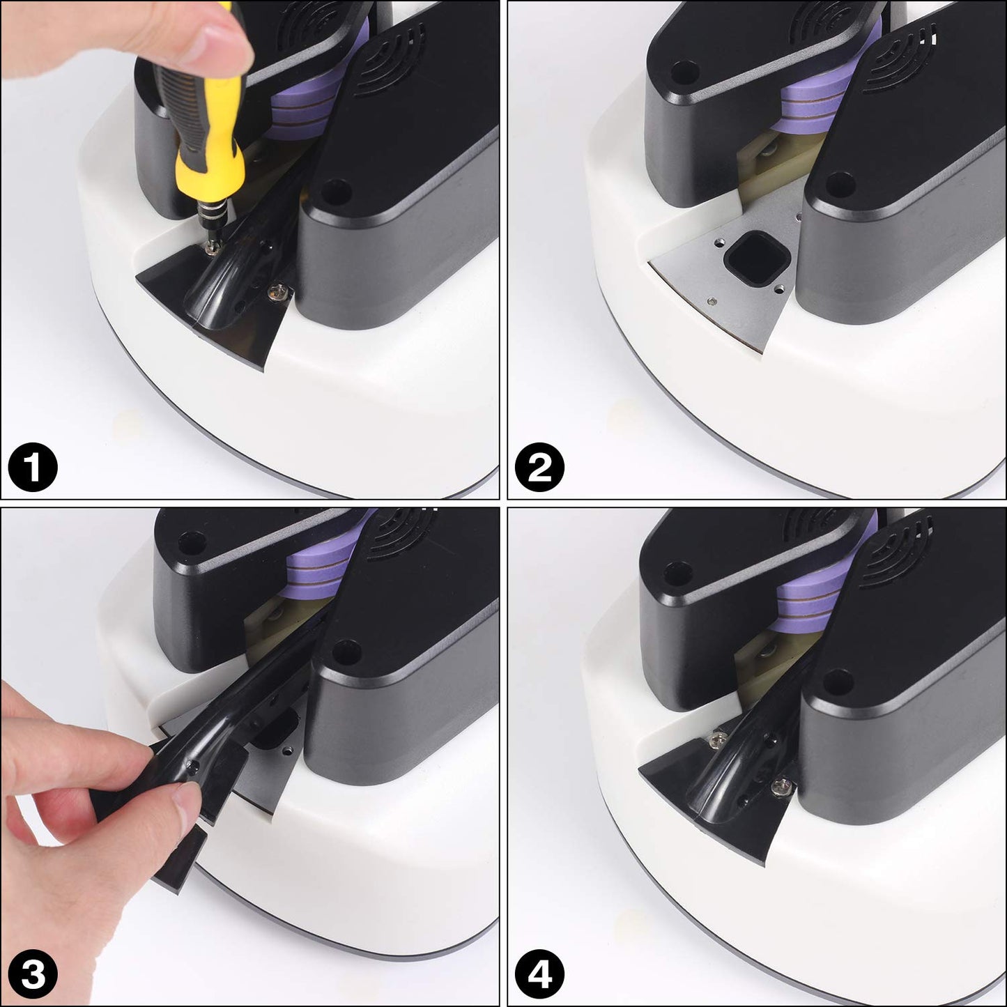 YE300 Air Cushion Machine 110V Air Pillows Maker Air Pillow Machine Portable Inflatable Packaging Air Bag Making Machine + 100m Free Test Film Roll,White,ACM-220