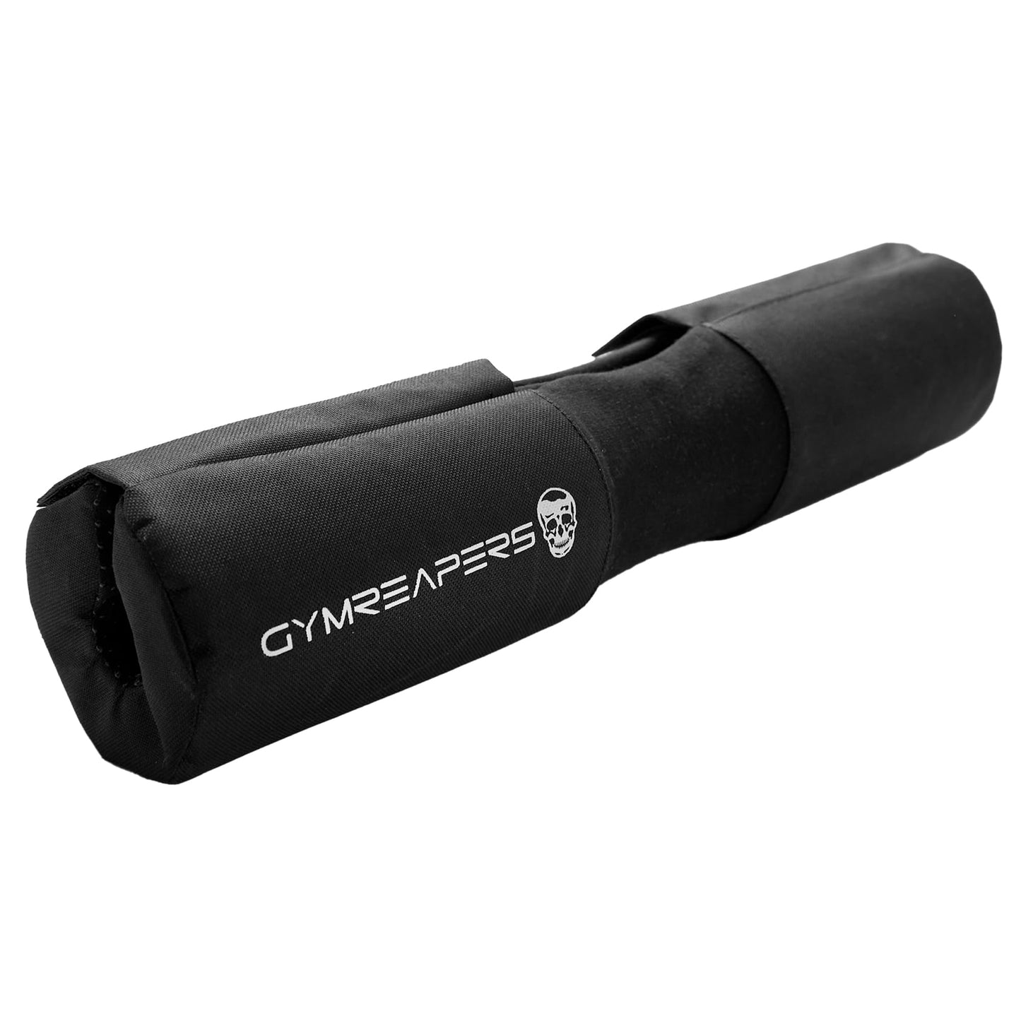 Gymreapers Barbell Squat Pad - Protective Bridge Pad for Hip Thrust, Squats, Lunges - Hip Support, Neck Protection for Bar (Black Covered)