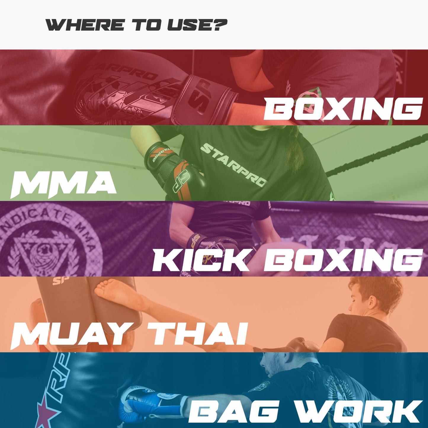Starpro Heavy Punching Bags - Filled 55lbs Boxing Bag with Hanging Chain for MMA Kickboxing & Training
