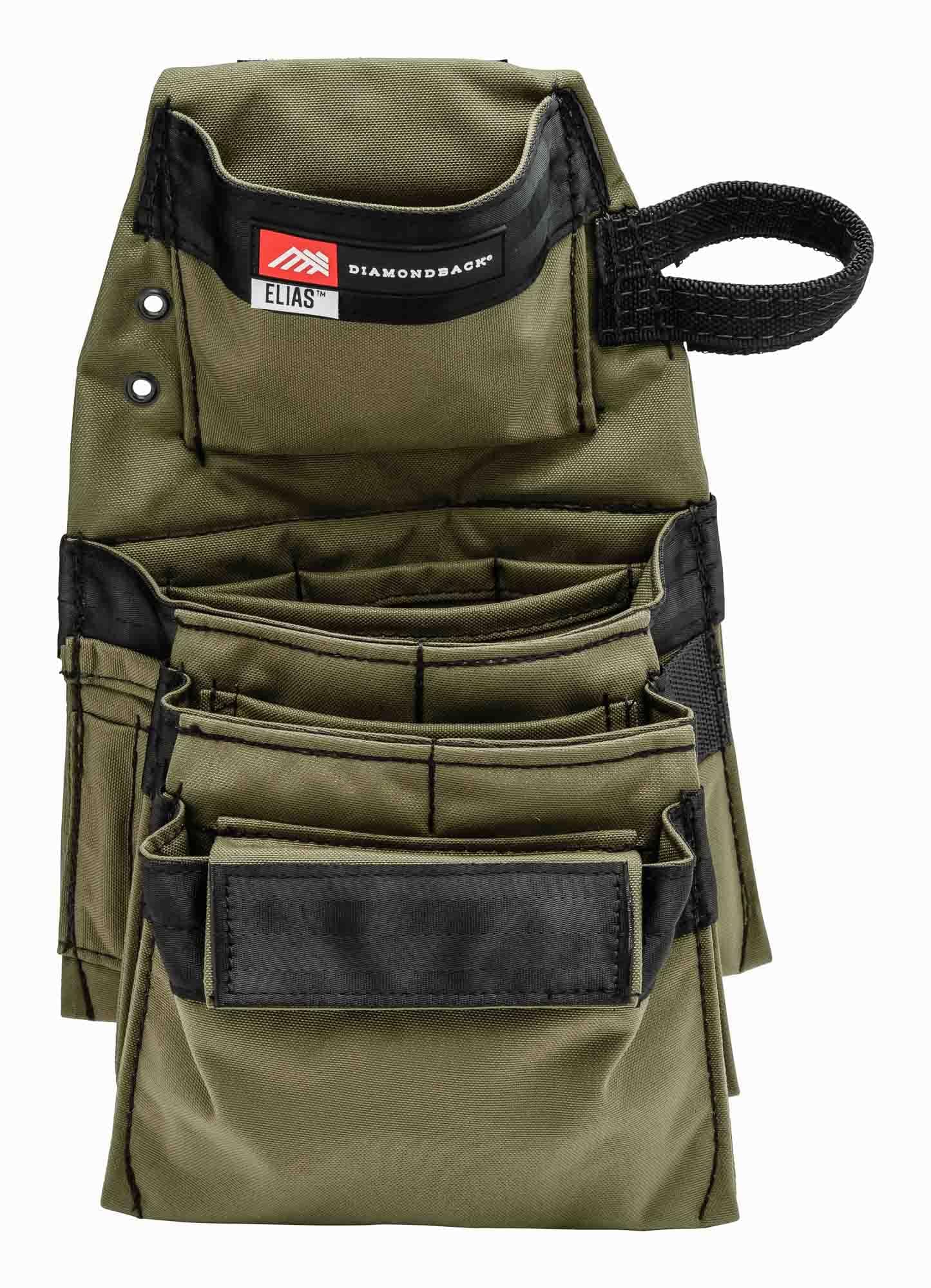 Diamondback Denali 2.0 Tool Belt System - Includes 6″ Diamondback Belt, Hammer & Flat Bar Holsters - Perfect for Carpenters, Framers & Remodelers - Versatile Tool Belts for Men & Women