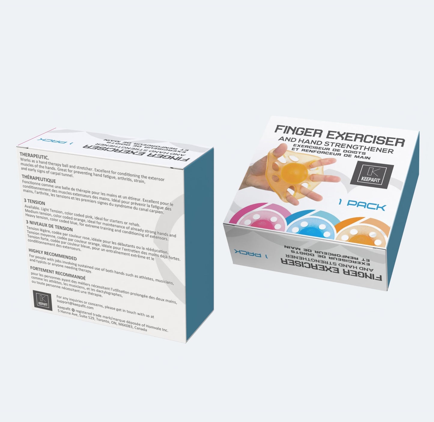 Finger Exerciser & Hand Strengthener (Heavy Tension)