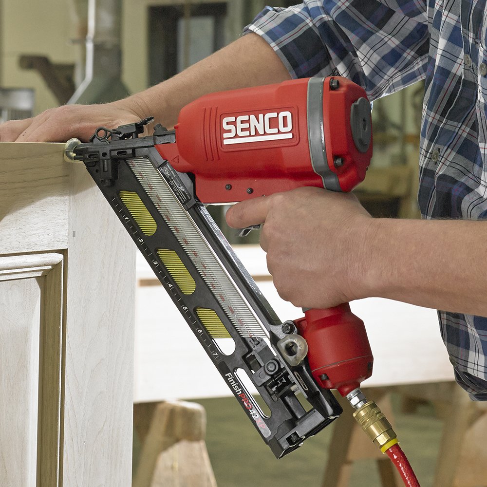 SENCO 4G0001N FinishPro 42XP 15 Gauge 1-1/4" To 2-1/2" Pneumatic, Air Compressor Finish Nailer