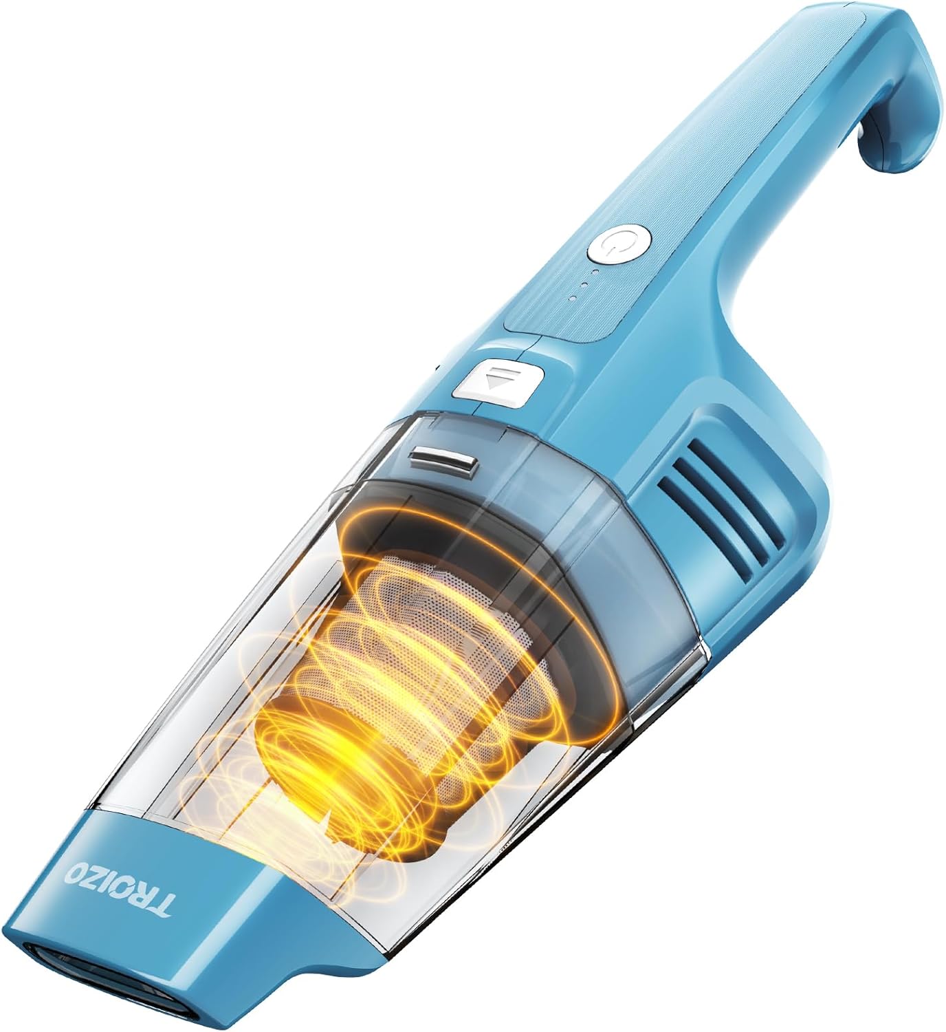 TROIZO Cordless Handheld Vacuum - 14500PA Powerful Suction, Rechargeable & Portable for Home, Office & Car