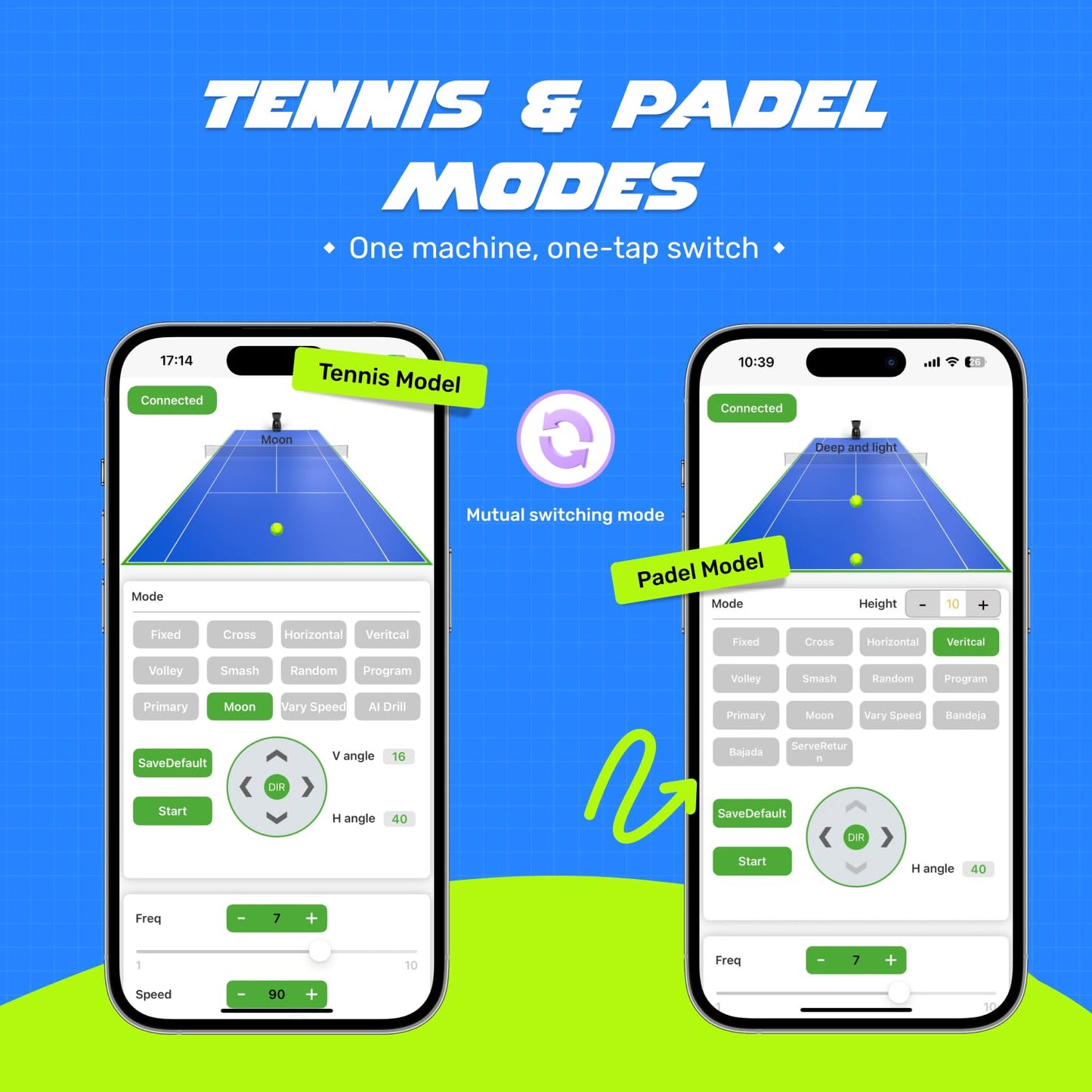 PUSUN PT-Smart Tennis Ball Machine: App Control,12 Drills,6-Level Spin,28-Pt,14 Padel Modes,75 MPH,32.6 lbs,100+ Ball, 5H Battery, Portable, for Fitness,Coaches,Solo Practice,Pros,School (White)