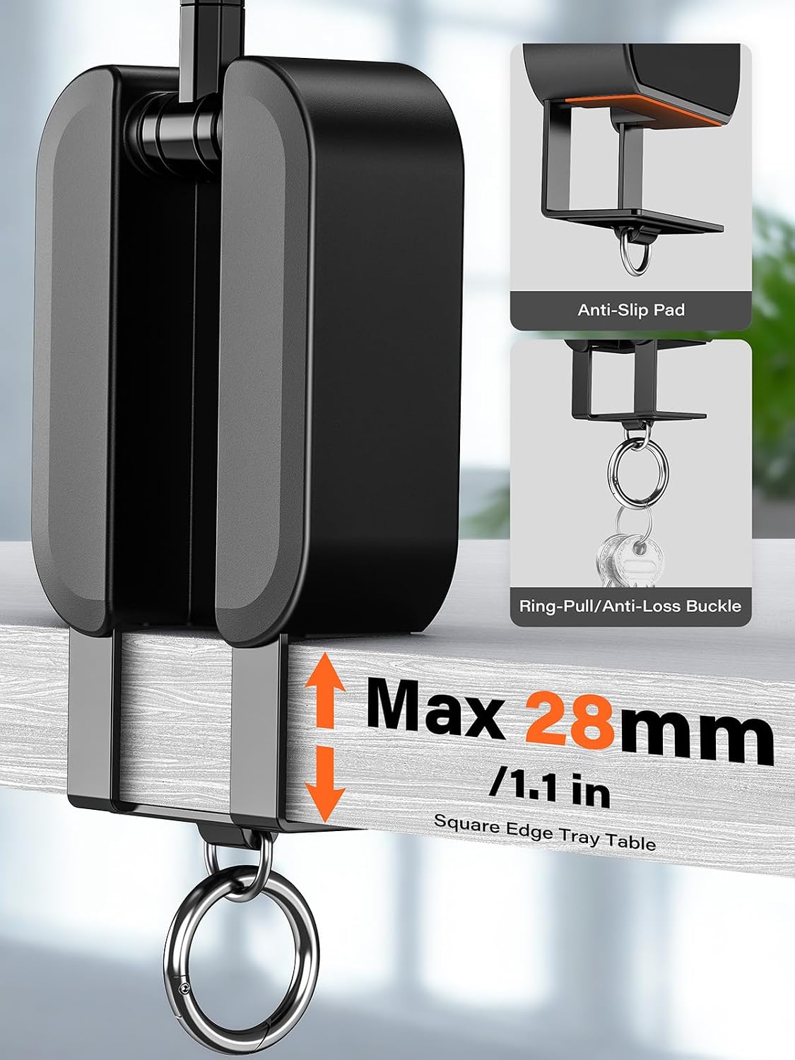 A2C 3-in-1 [20x N52] Magnetic Phone Holder for Gym, Strong Magnets Attach to Metal Surface, Portable Phone Mount