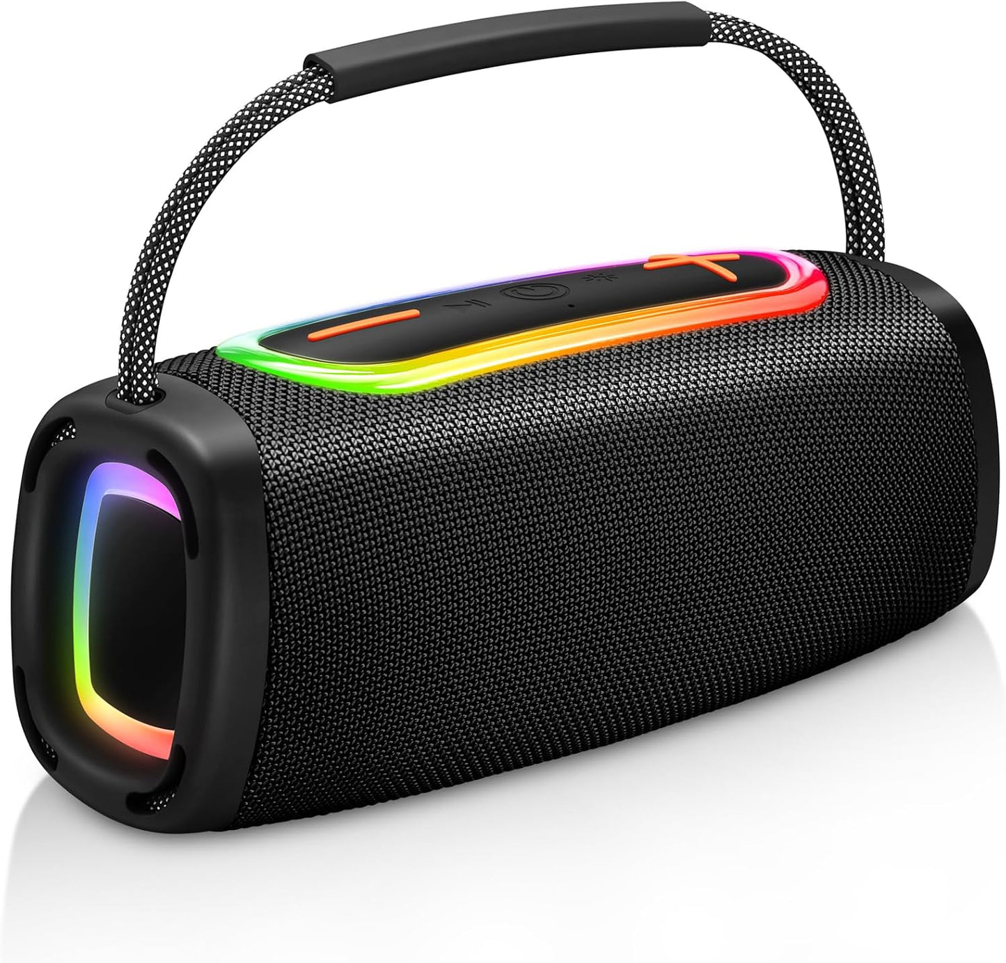 Donerton 5.4 6000mAh 36H IPX7 Bluetooth Speakers, Portable Wireless Speaker, Playtime, White Elephant Gifts for Adults