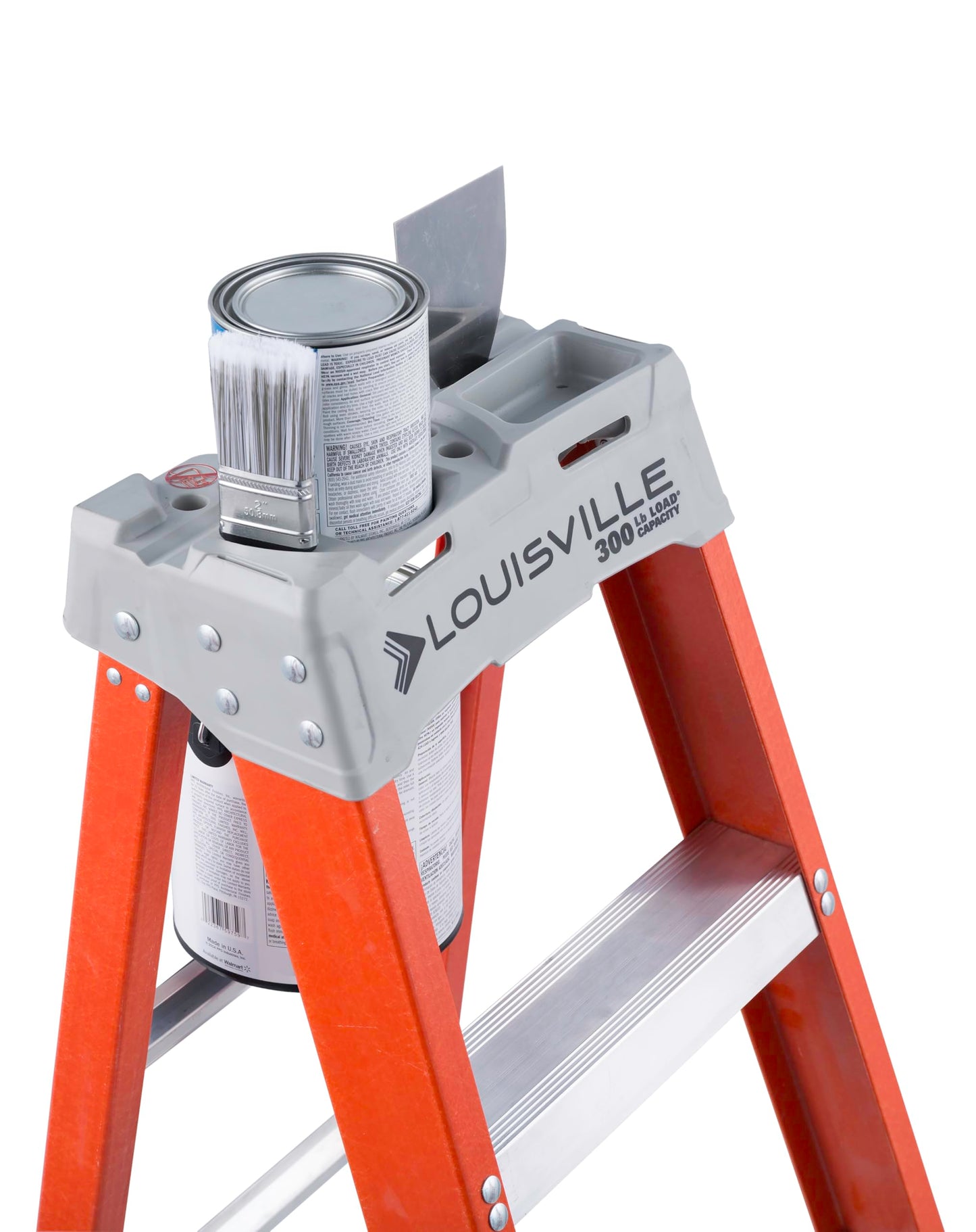 Louisville Ladder 7-Foot Fiberglass Step Ladder, 300-Pound Load Capacity, Type IA, FS1507